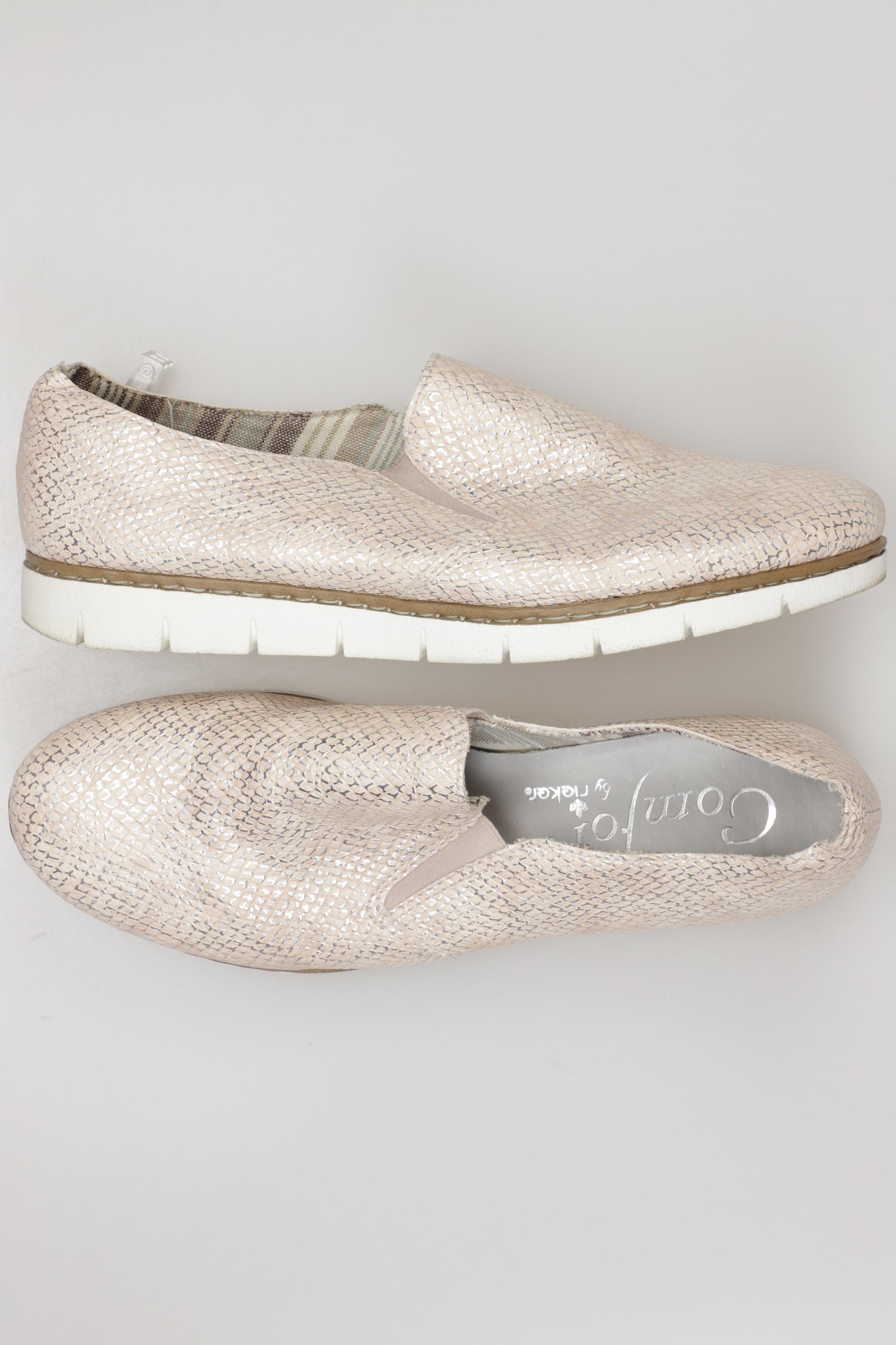 

Rieker Damen Halbschuh, beige, Gr. 39