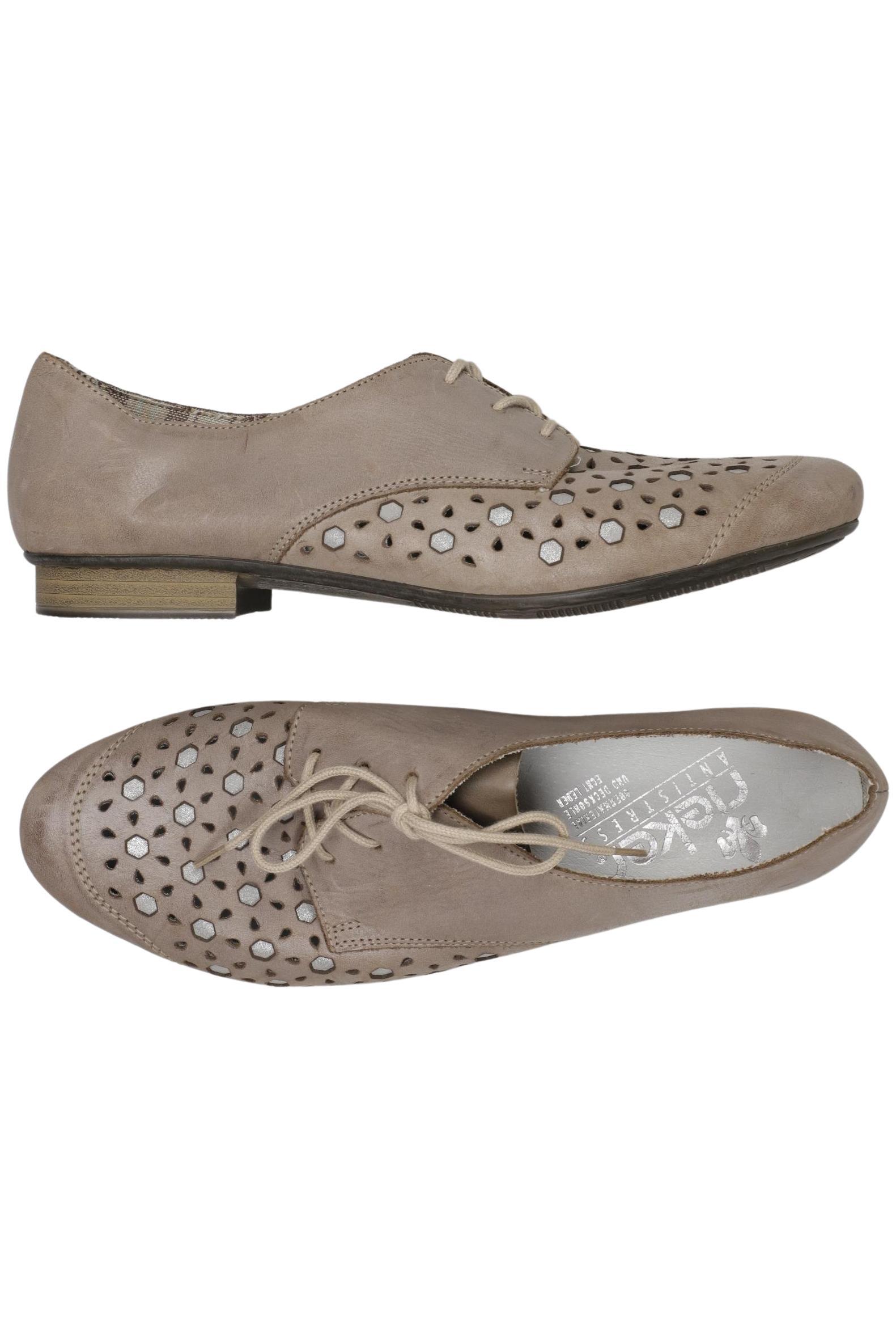 

Rieker Damen Halbschuh, beige, Gr. 39