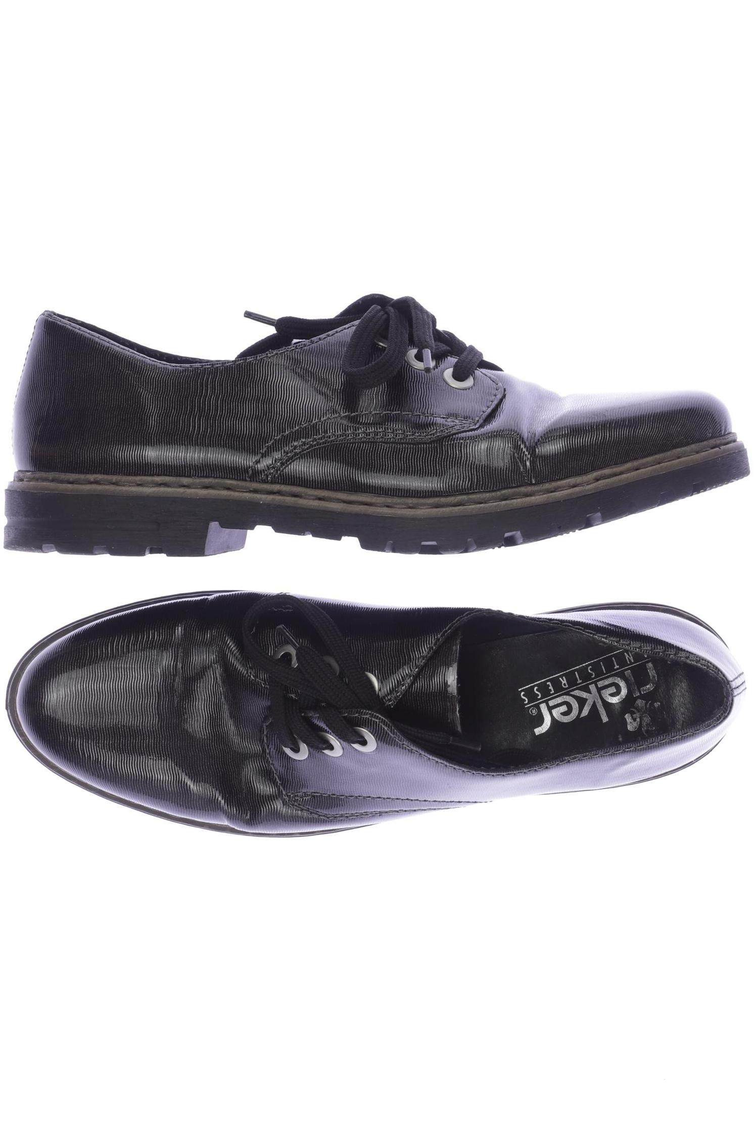 

Rieker Damen Halbschuh, schwarz