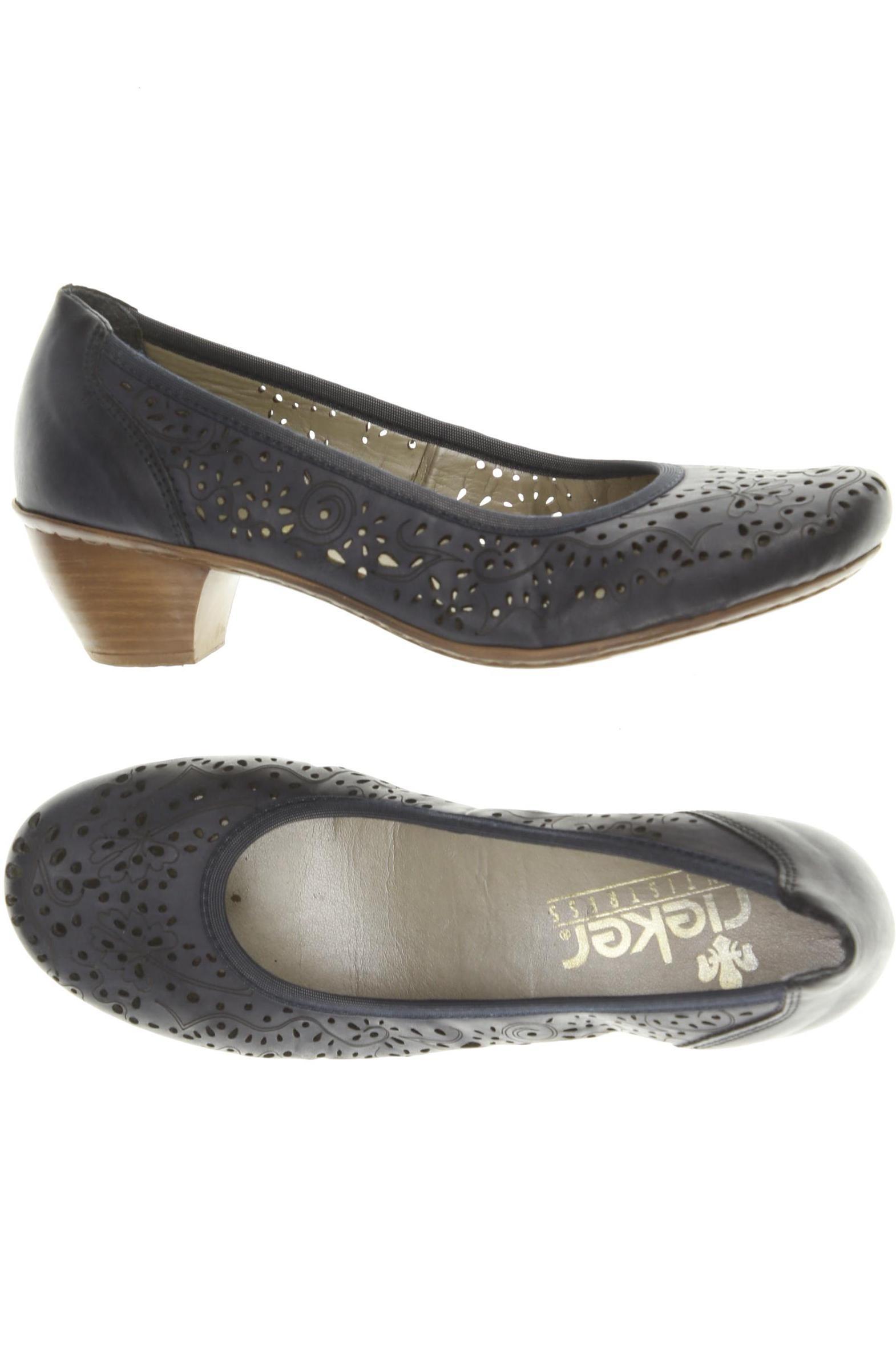 

Rieker Damen Pumps, blau, Gr. 36