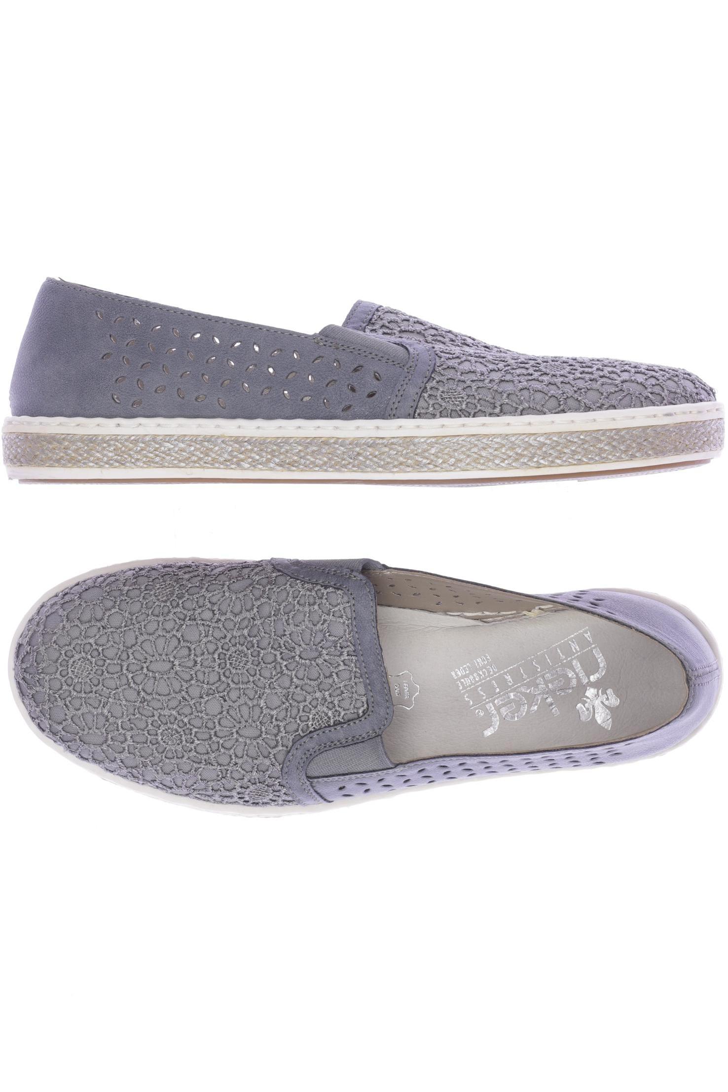 

Rieker Damen Halbschuh, grau, Gr. 38