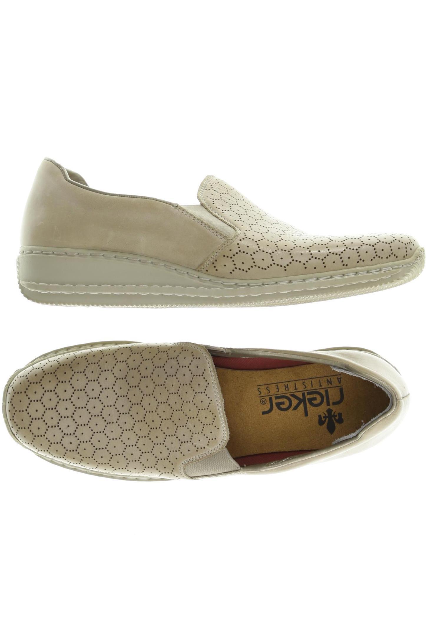 

Rieker Damen Halbschuh, beige, Gr. 39