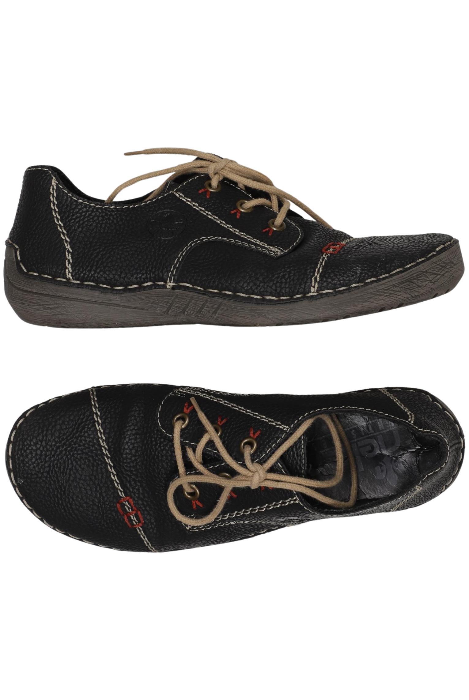

Rieker Damen Halbschuh, schwarz, Gr. 36