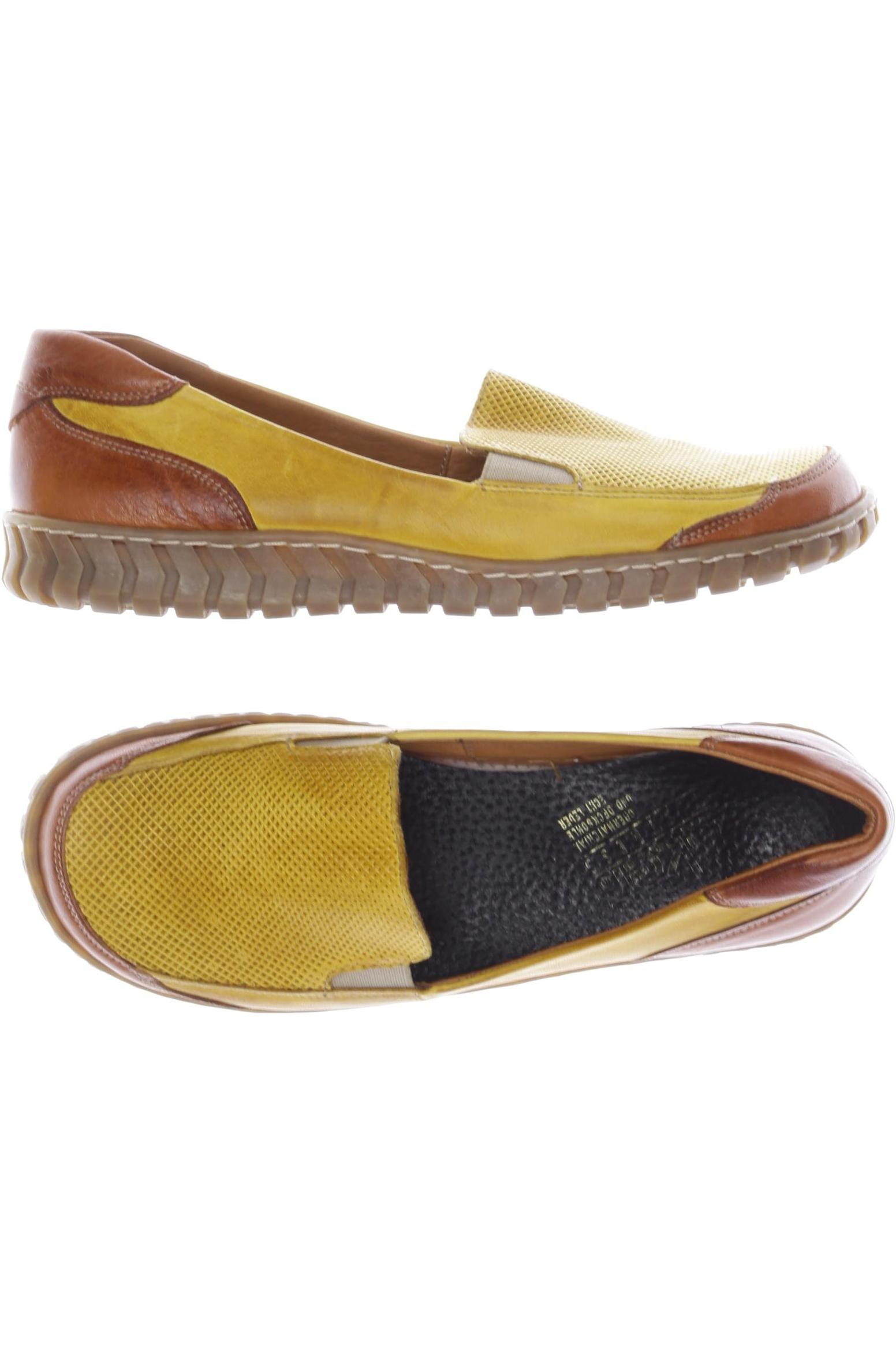 

Rieker Damen Halbschuh, gelb, Gr. 38