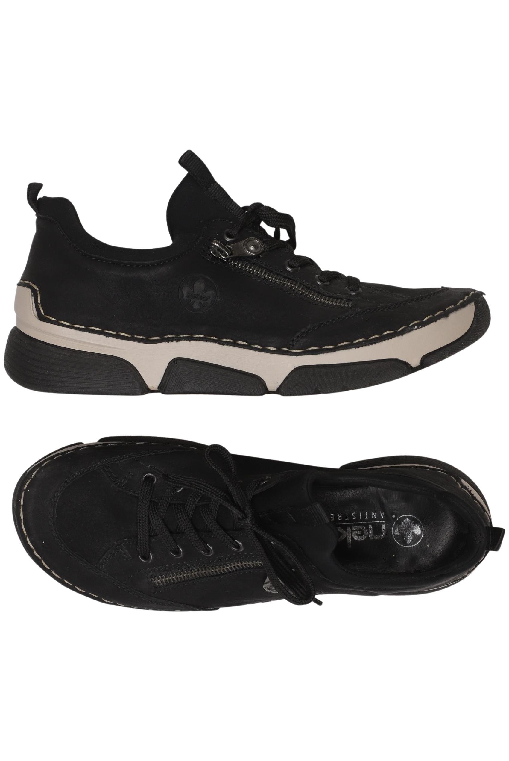 

Rieker Damen Halbschuh, schwarz, Gr. 41