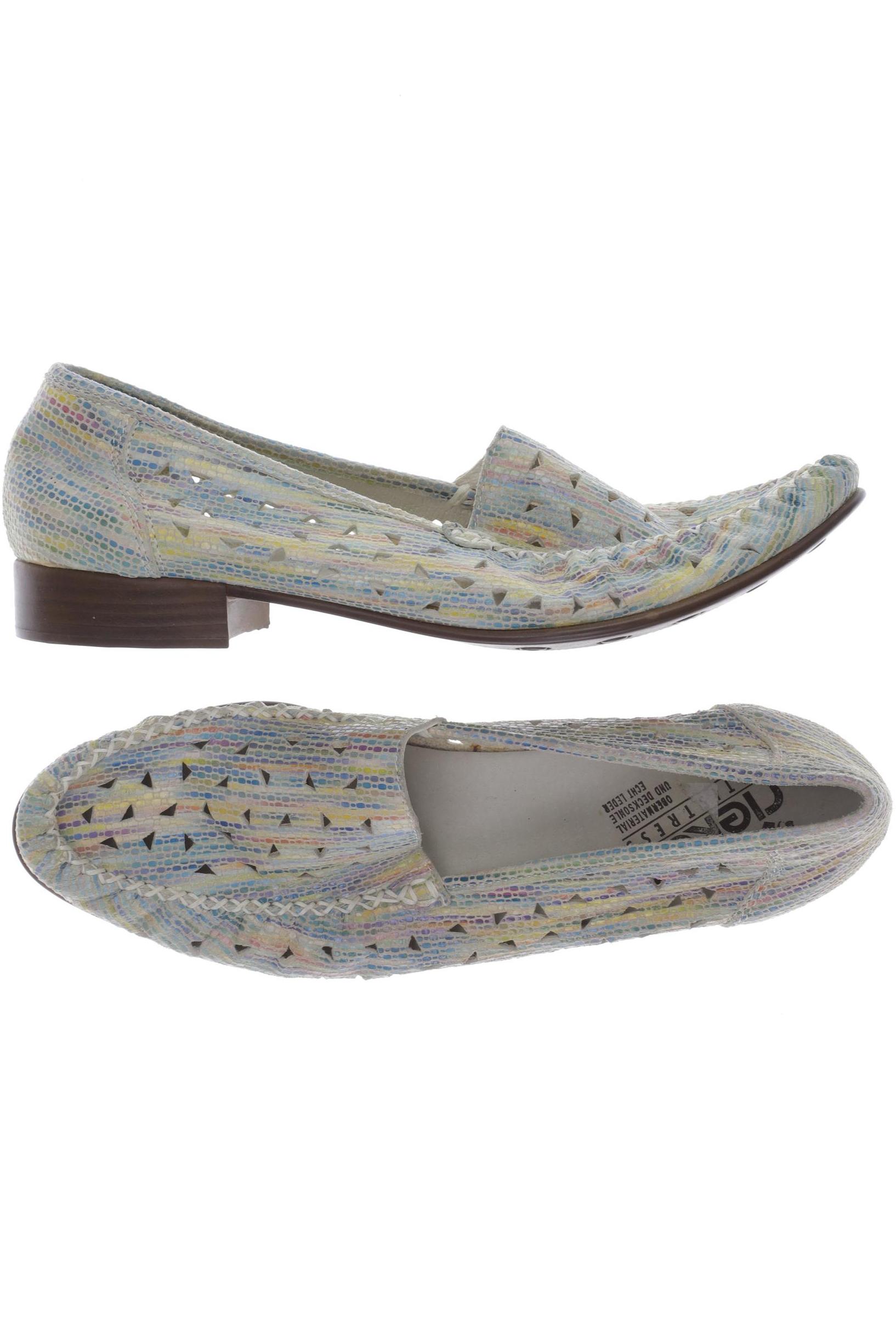 

Rieker Damen Halbschuh, blau