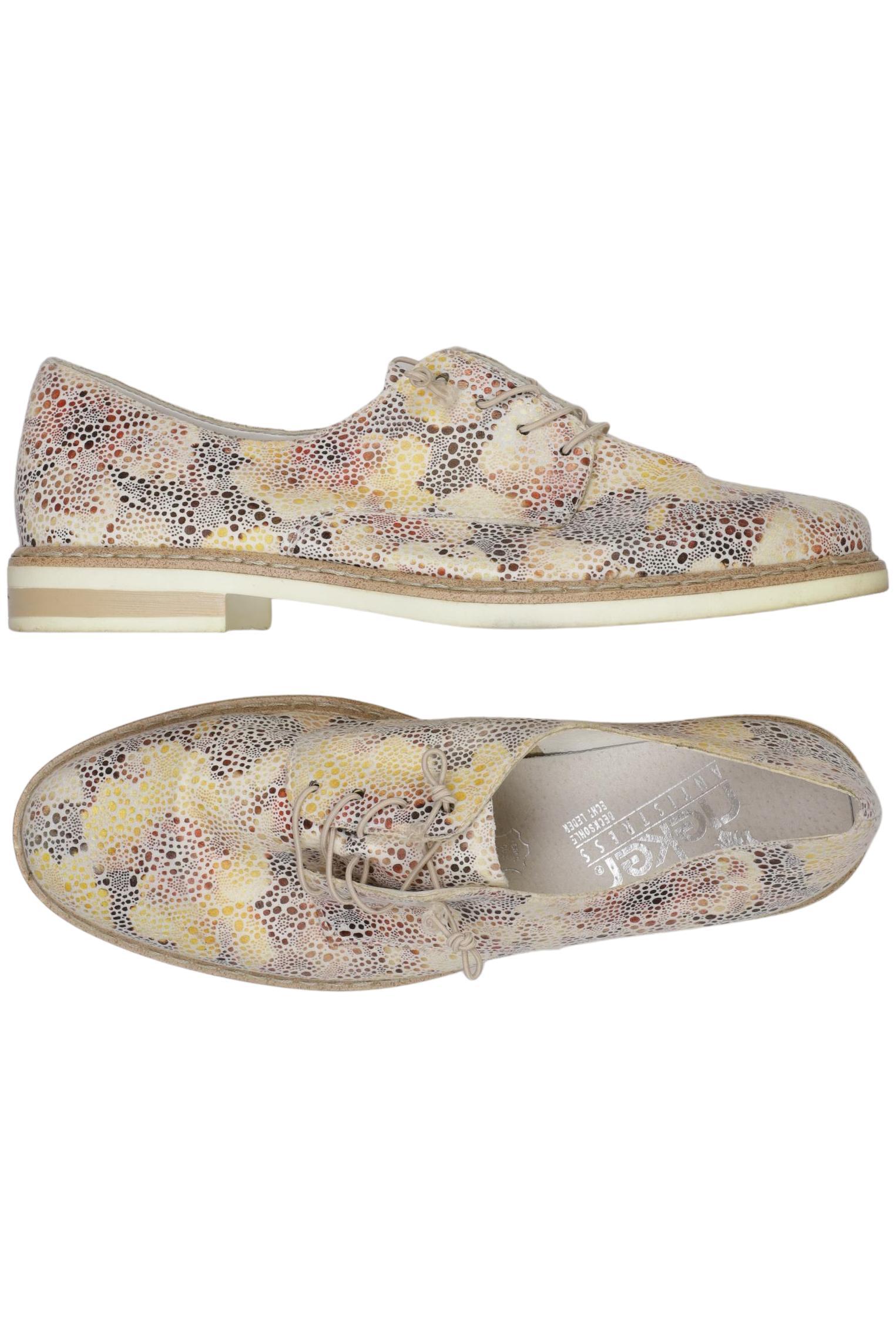 

Rieker Damen Halbschuh, beige, Gr. 40