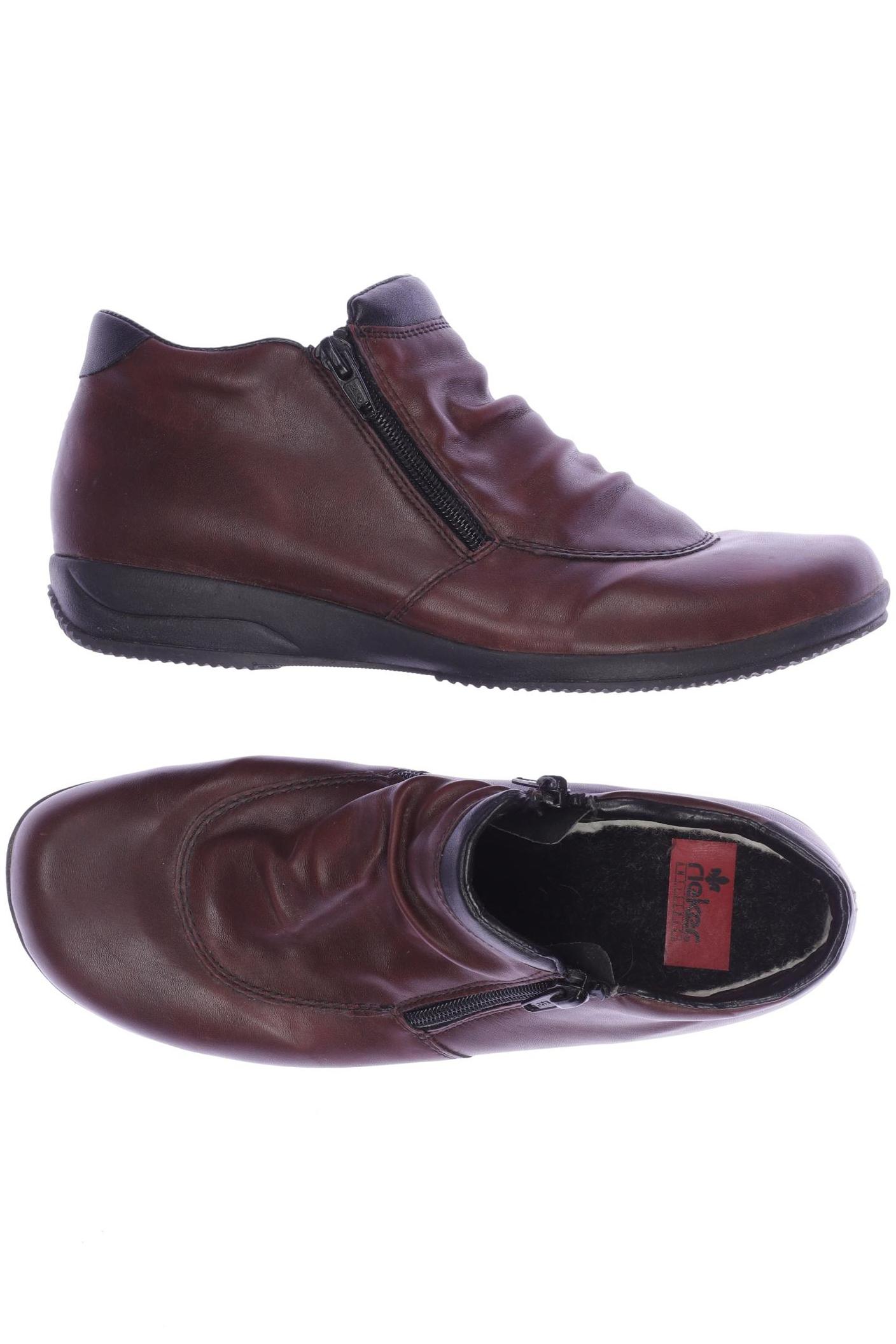 

Rieker Damen Halbschuh, bordeaux, Gr. 39