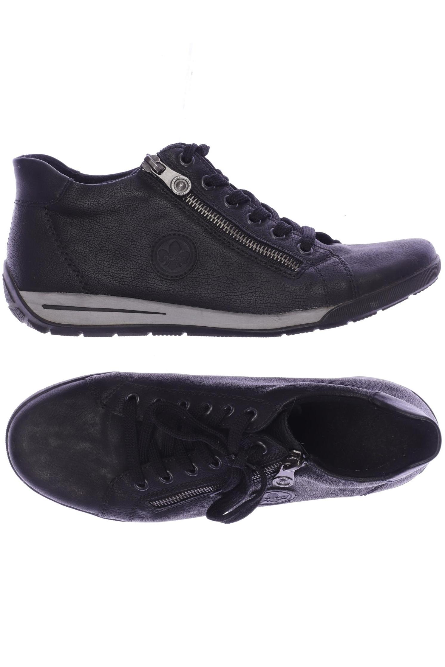 

Rieker Damen Halbschuh, schwarz, Gr. 39