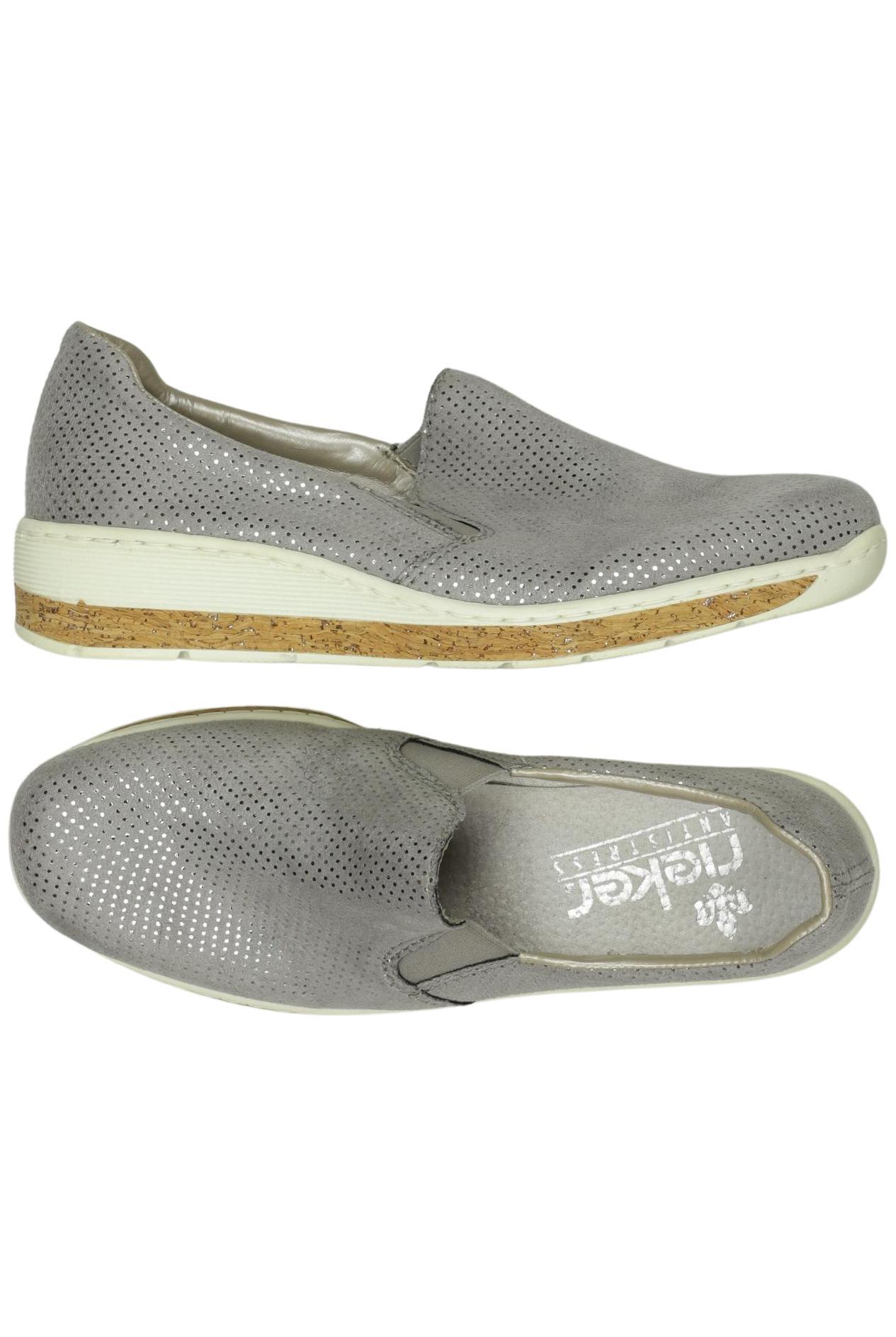 

Rieker Damen Halbschuh, grau, Gr. 37