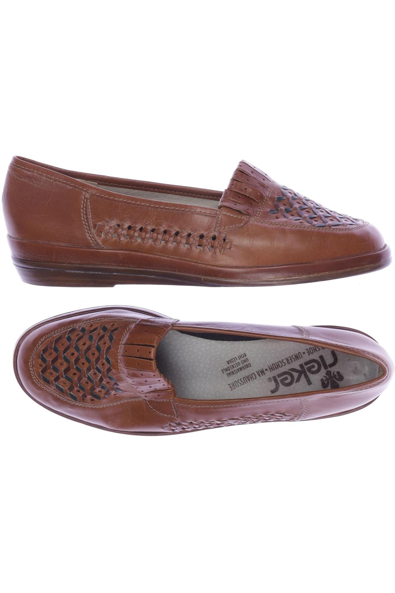 

Rieker Damen Halbschuh, braun, Gr. 6