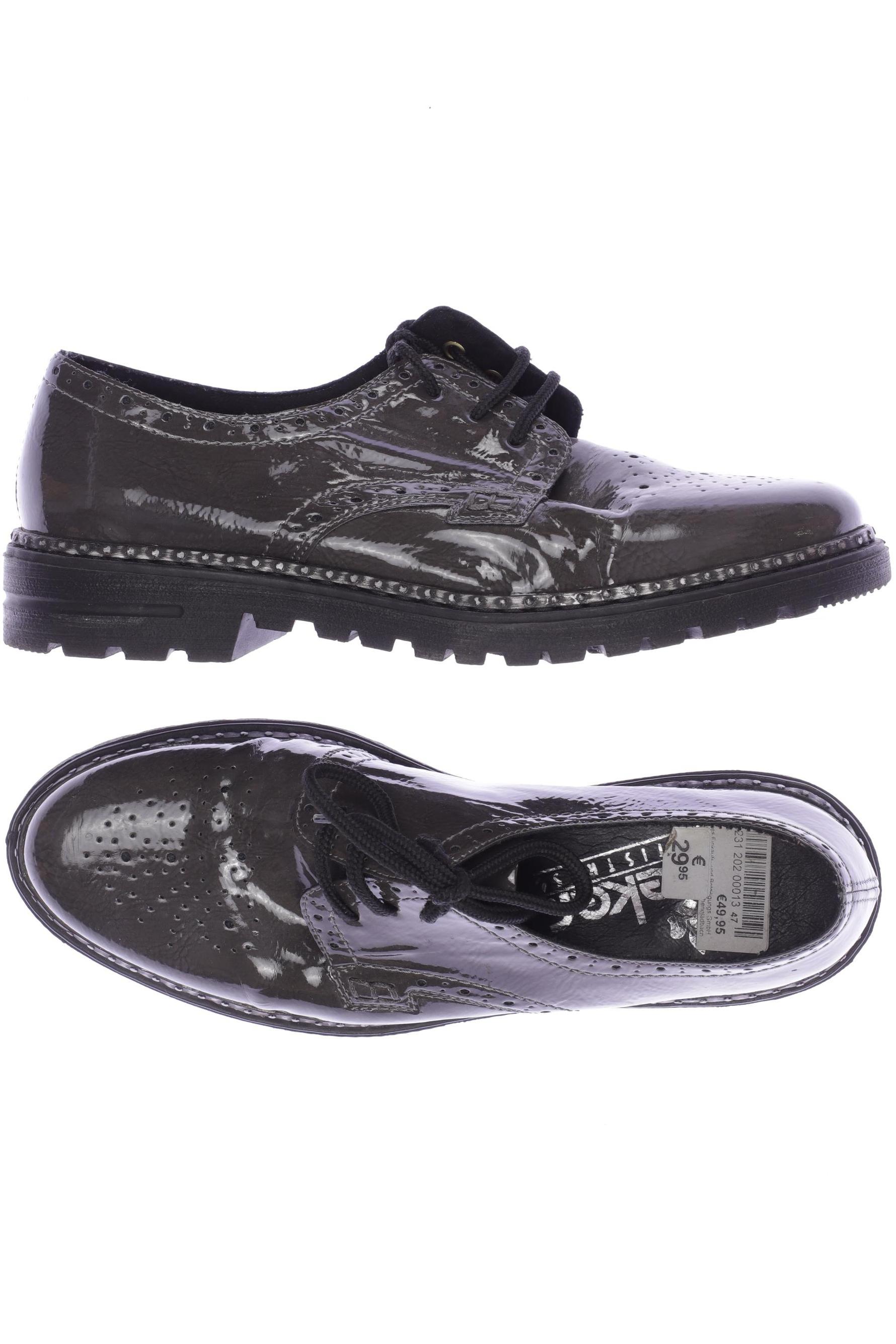 

Rieker Damen Halbschuh, grau, Gr. 38