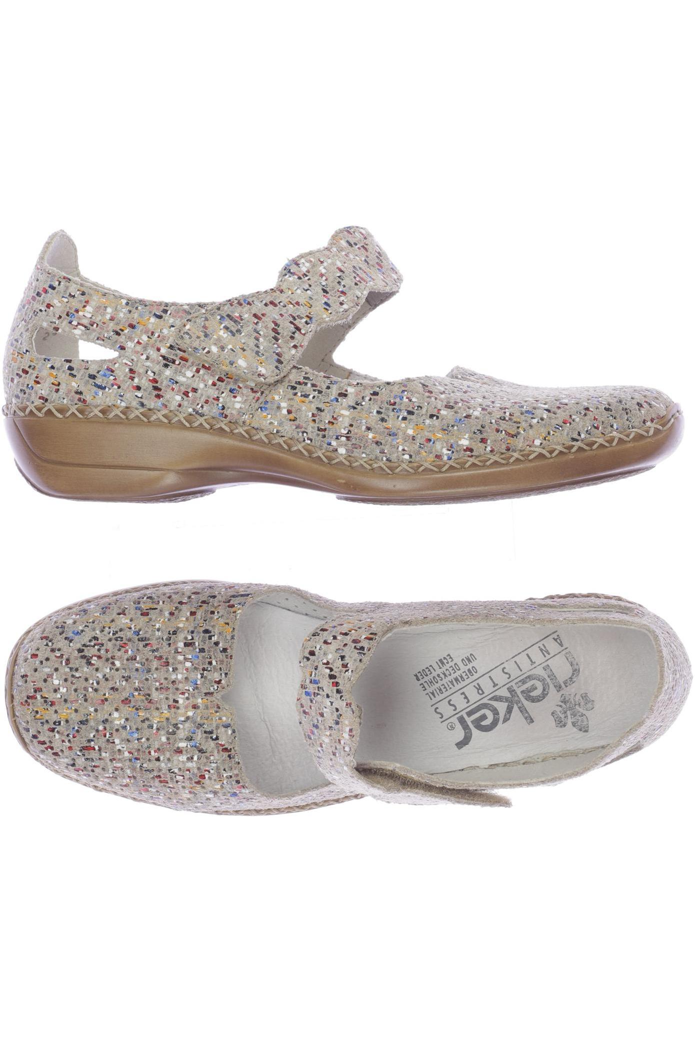 

Rieker Damen Halbschuh, beige, Gr. 36