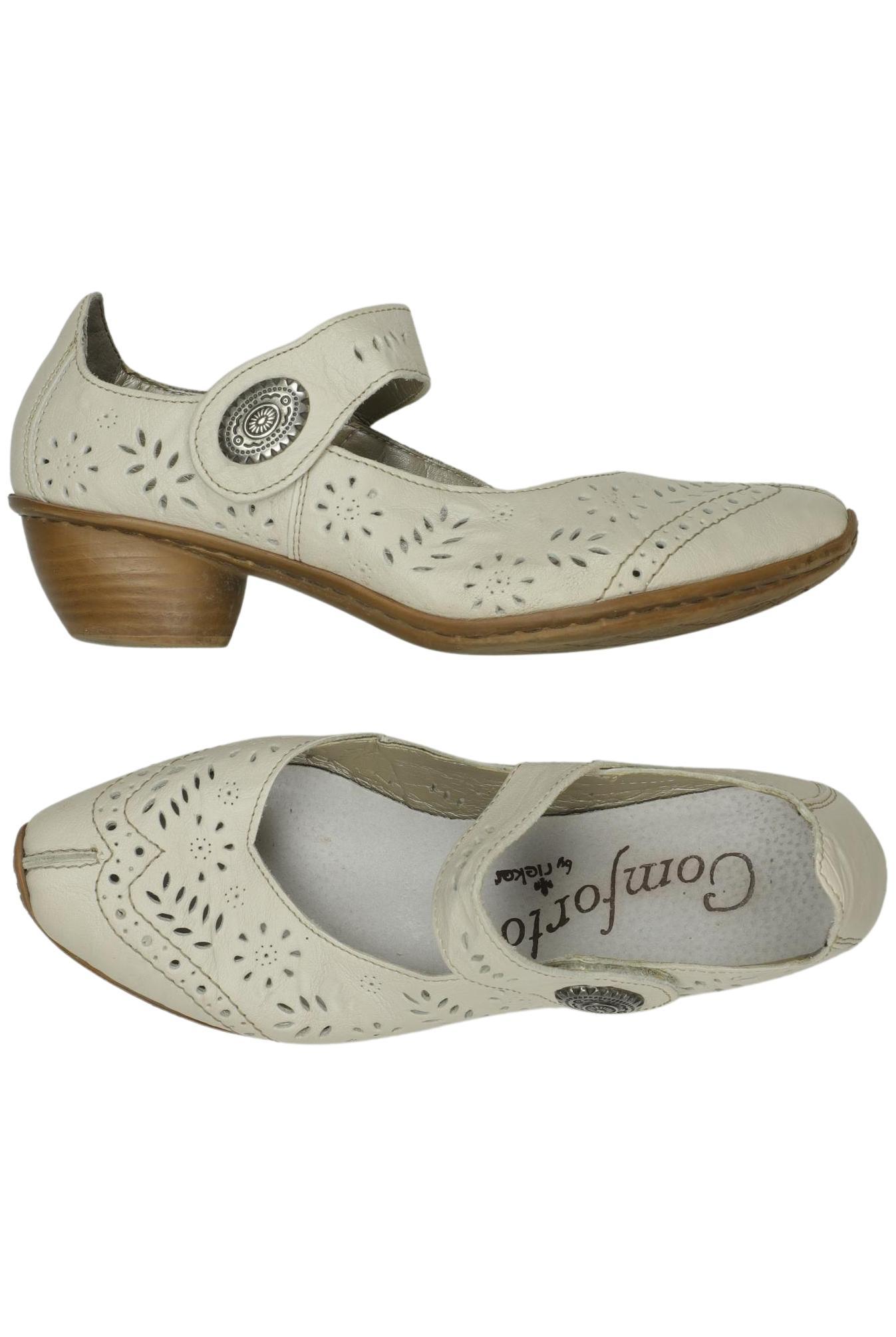 

Rieker Damen Halbschuh, beige, Gr. 38
