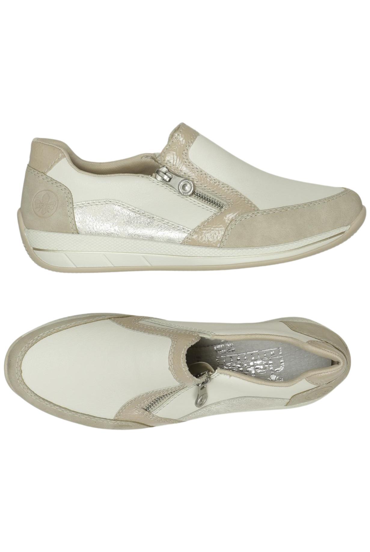 

Rieker Damen Halbschuh, cremeweiß, Gr. 39
