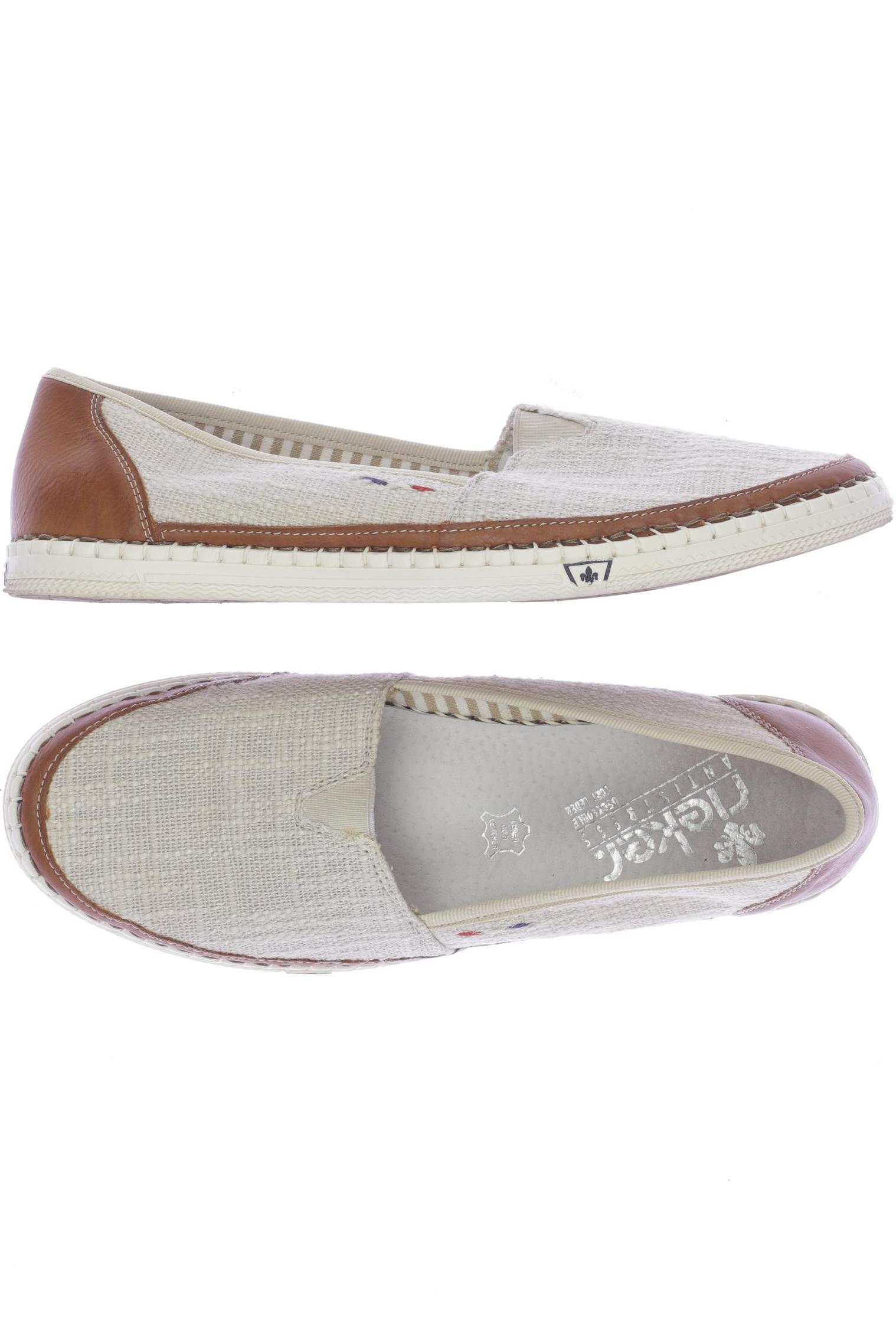

Rieker Damen Halbschuh, beige, Gr. 39
