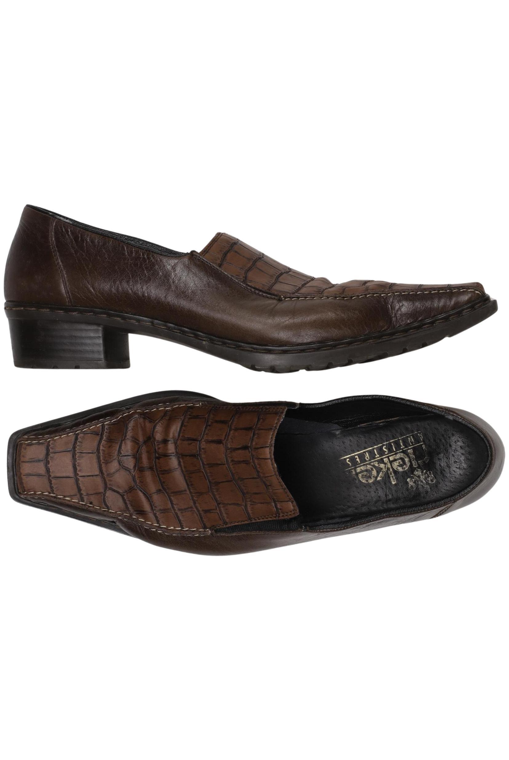 

Rieker Damen Halbschuh, braun, Gr. 40