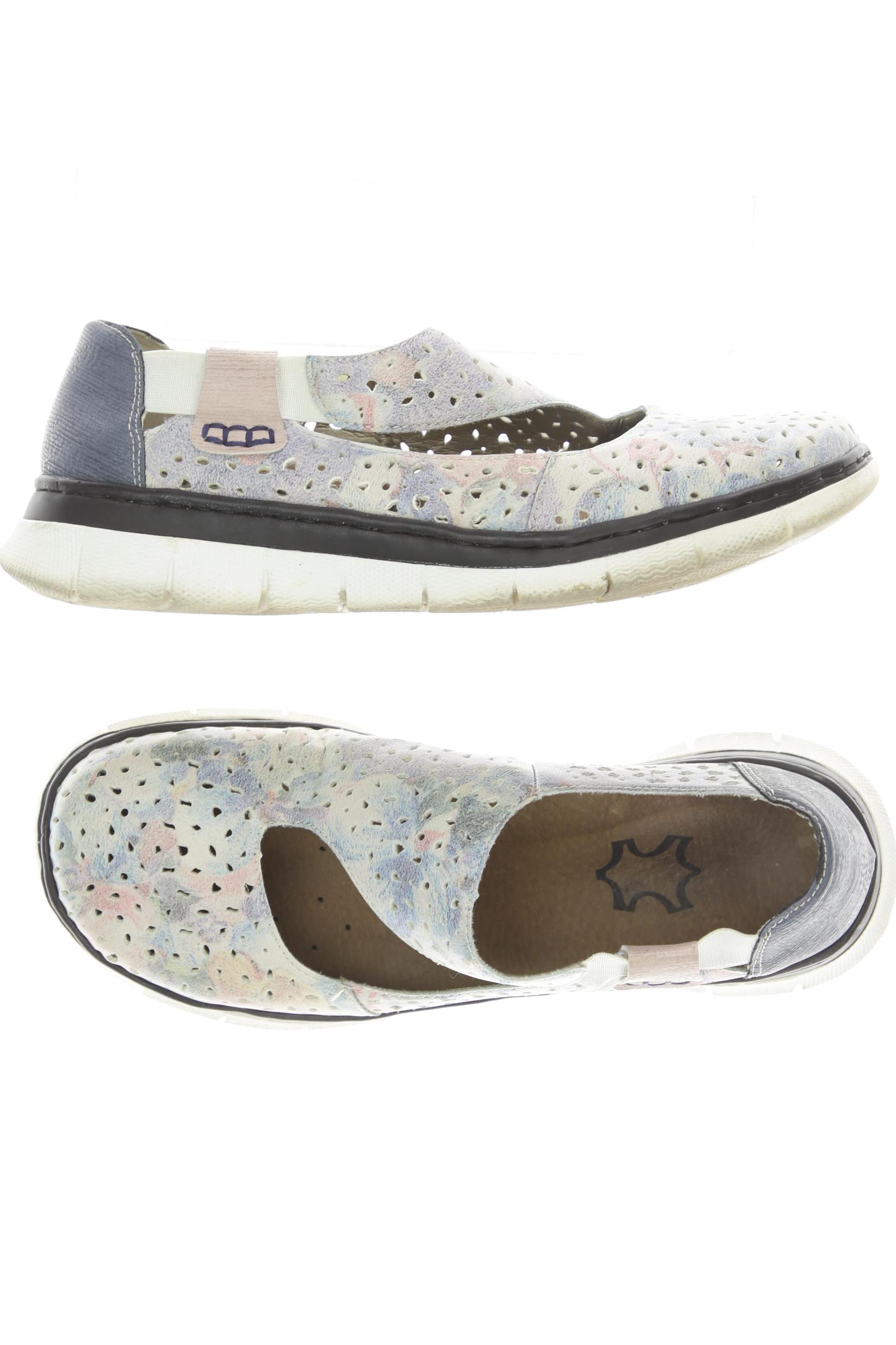 

Rieker Damen Halbschuh, blau, Gr. 38