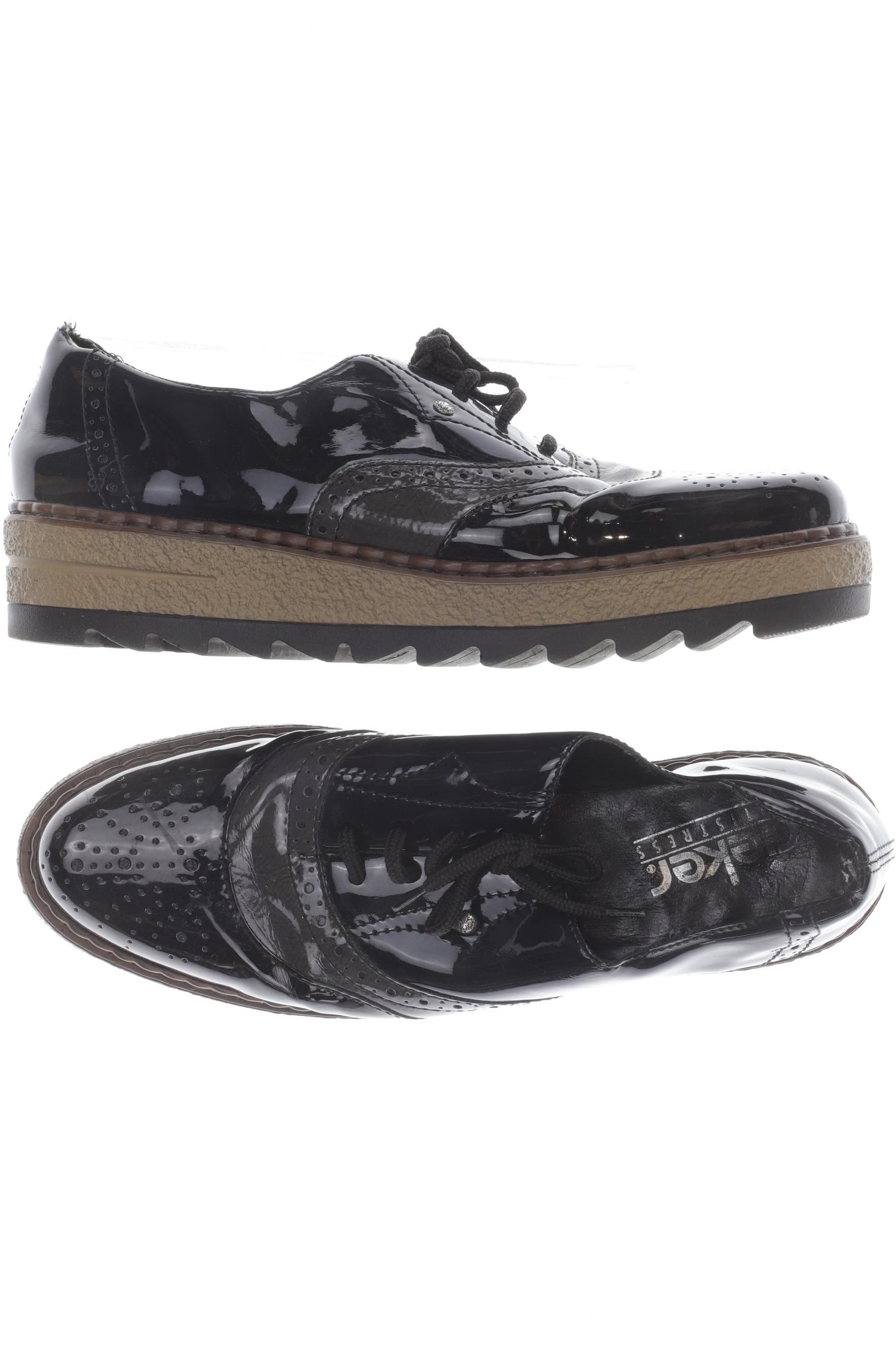 

Rieker Damen Halbschuh, schwarz, Gr. 42