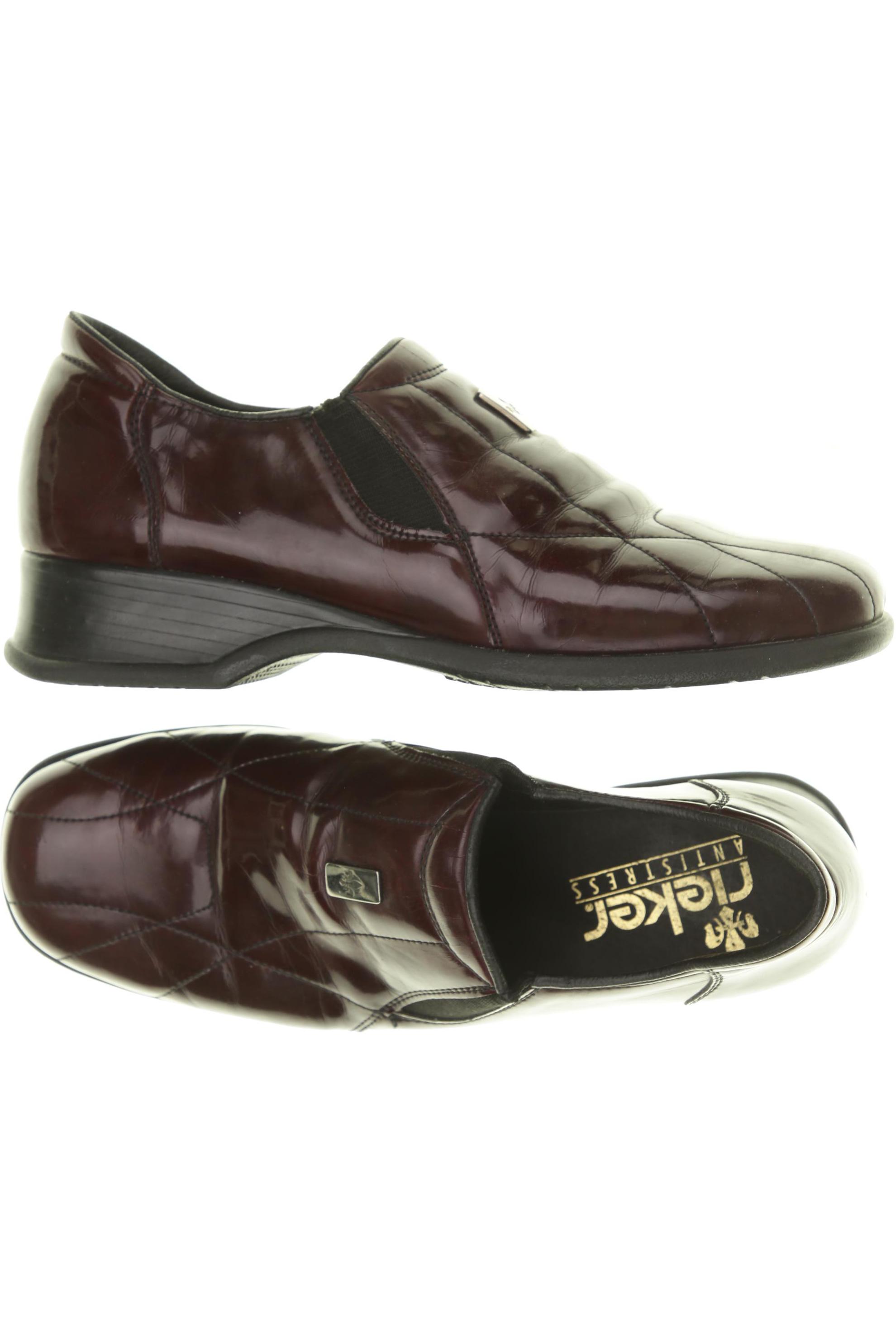 

Rieker Damen Halbschuh, rot, Gr. 39