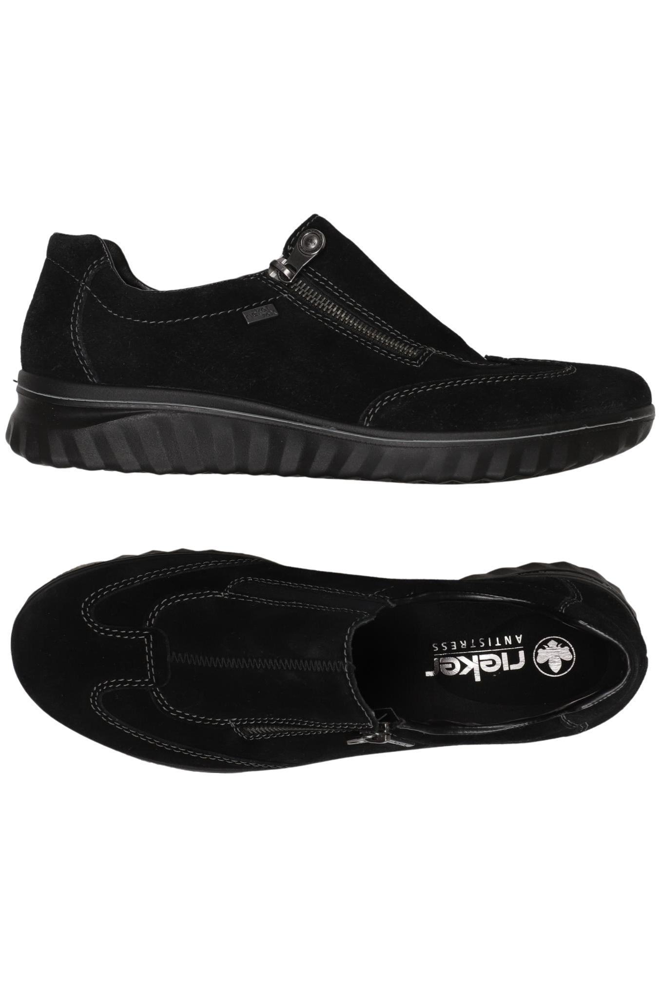 

Rieker Damen Halbschuh, schwarz, Gr. 42