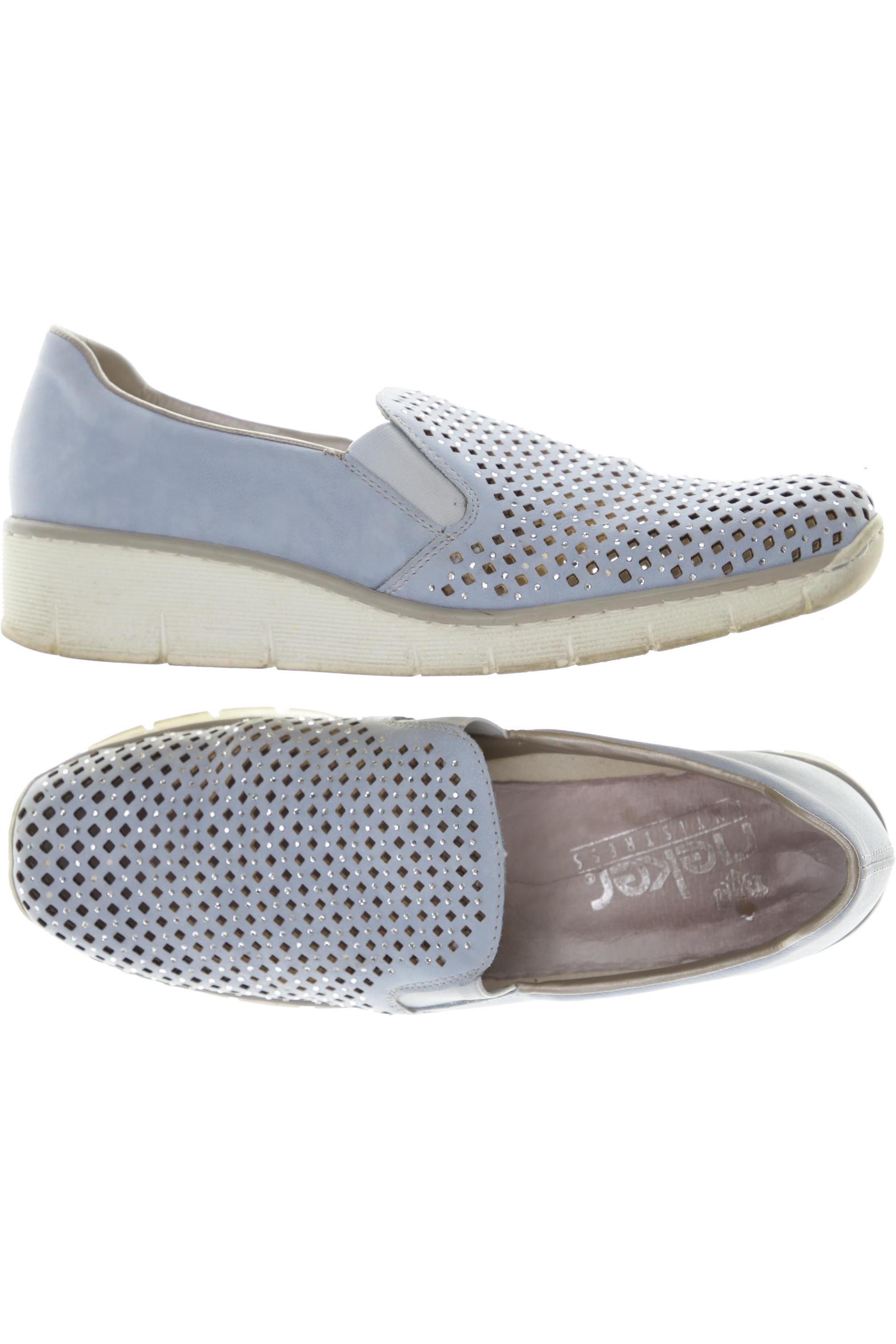 

Rieker Damen Halbschuh, blau, Gr. 40