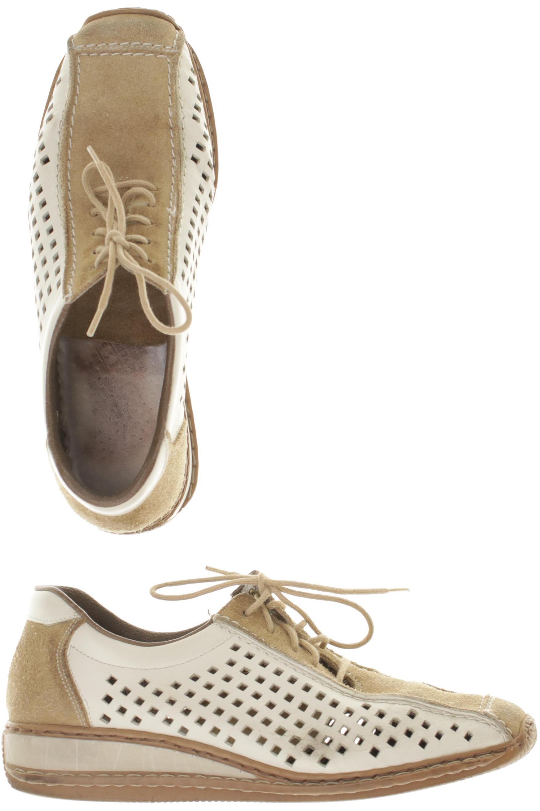 

Rieker Damen Halbschuh, beige, Gr. 38