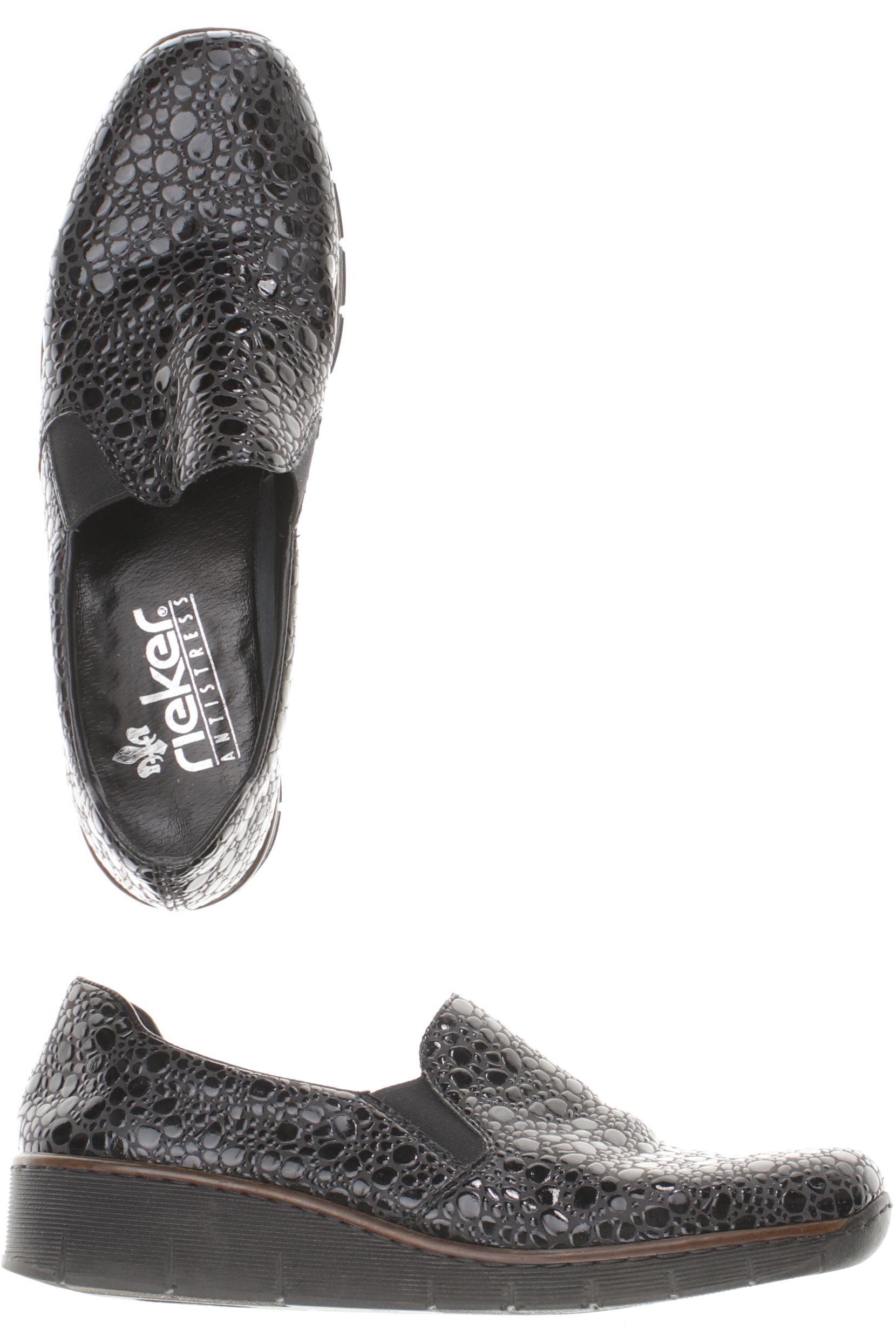 

Rieker Damen Halbschuh, schwarz, Gr. 41
