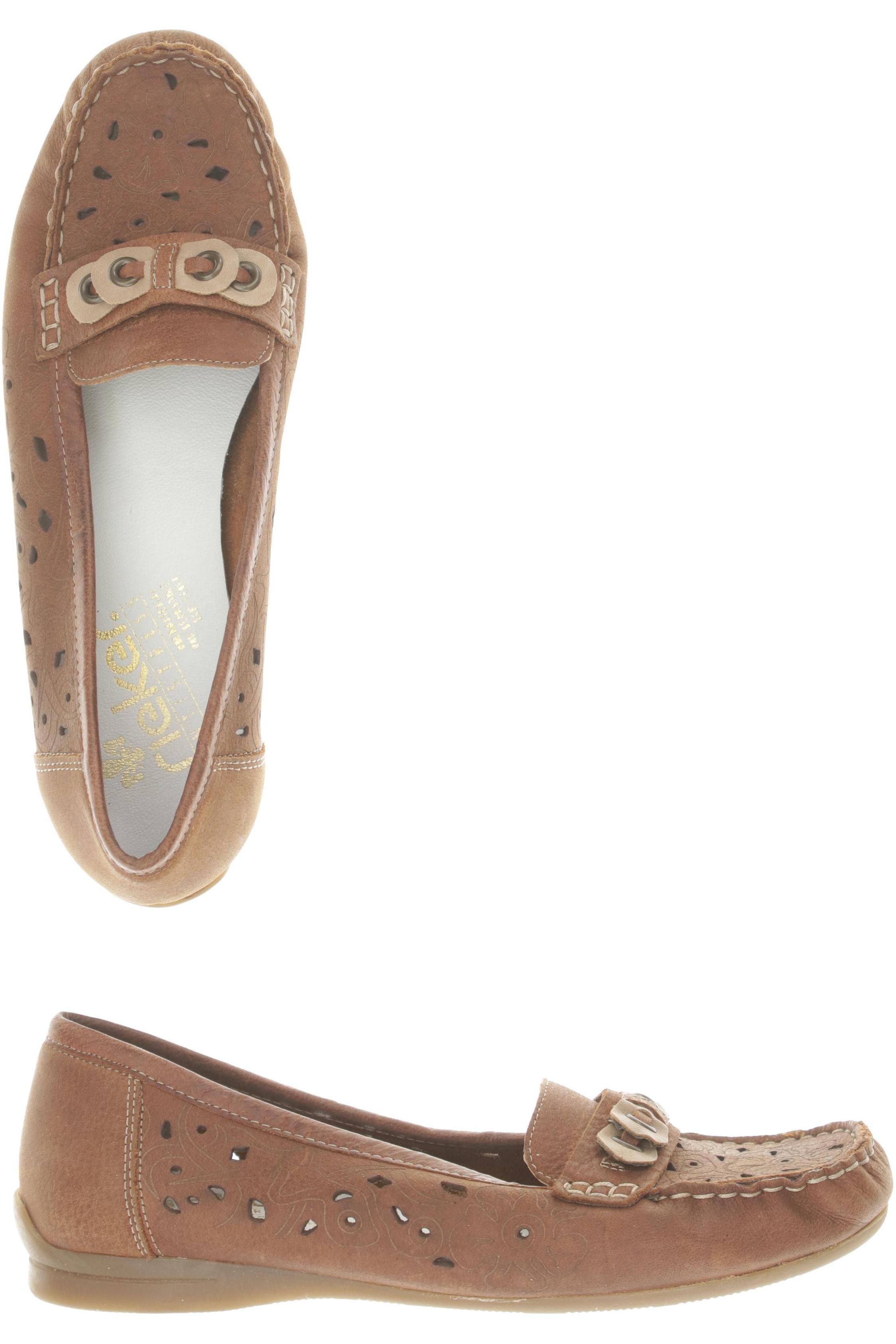 

Rieker Damen Halbschuh, braun, Gr. 38