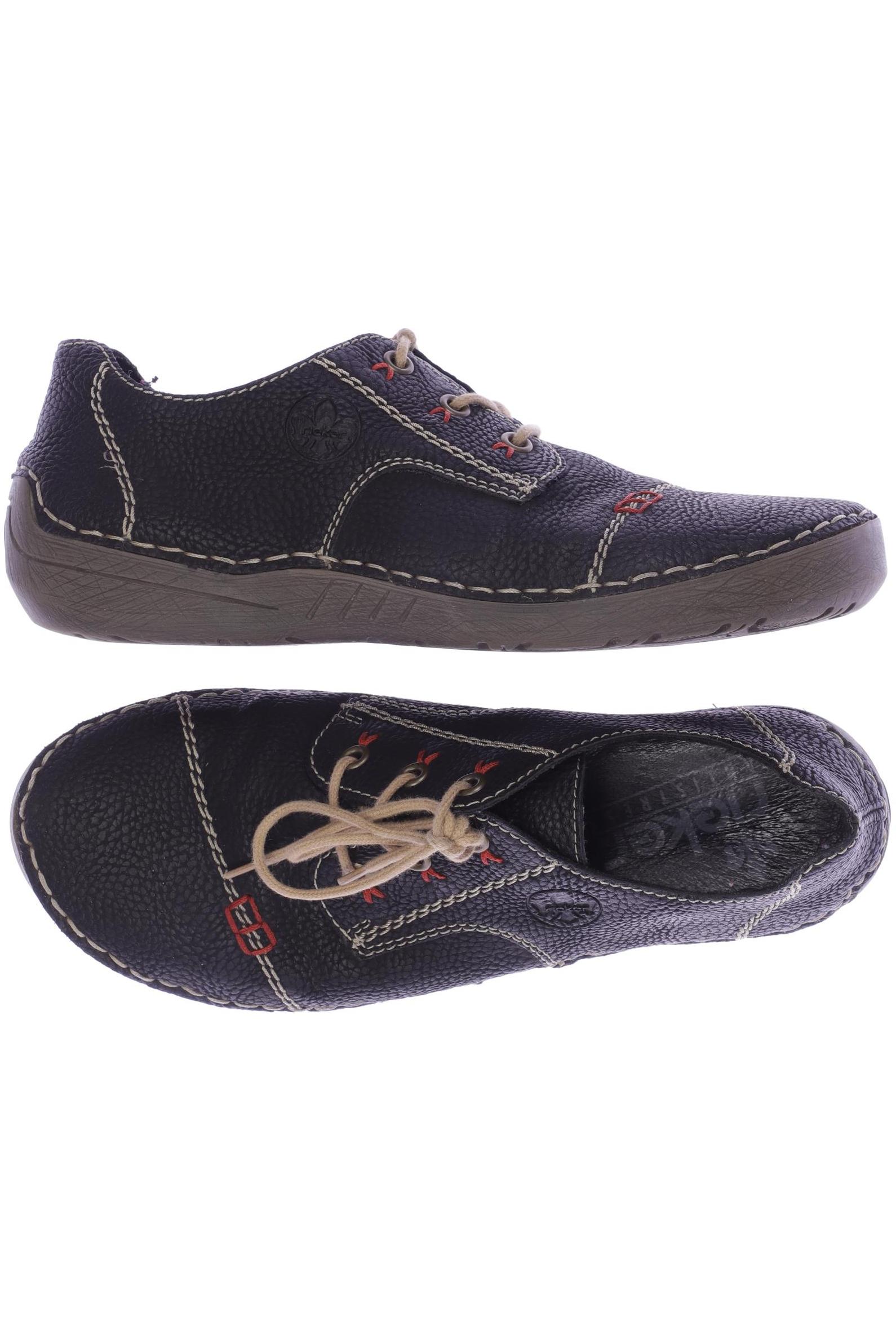 

Rieker Damen Halbschuh, schwarz, Gr. 37