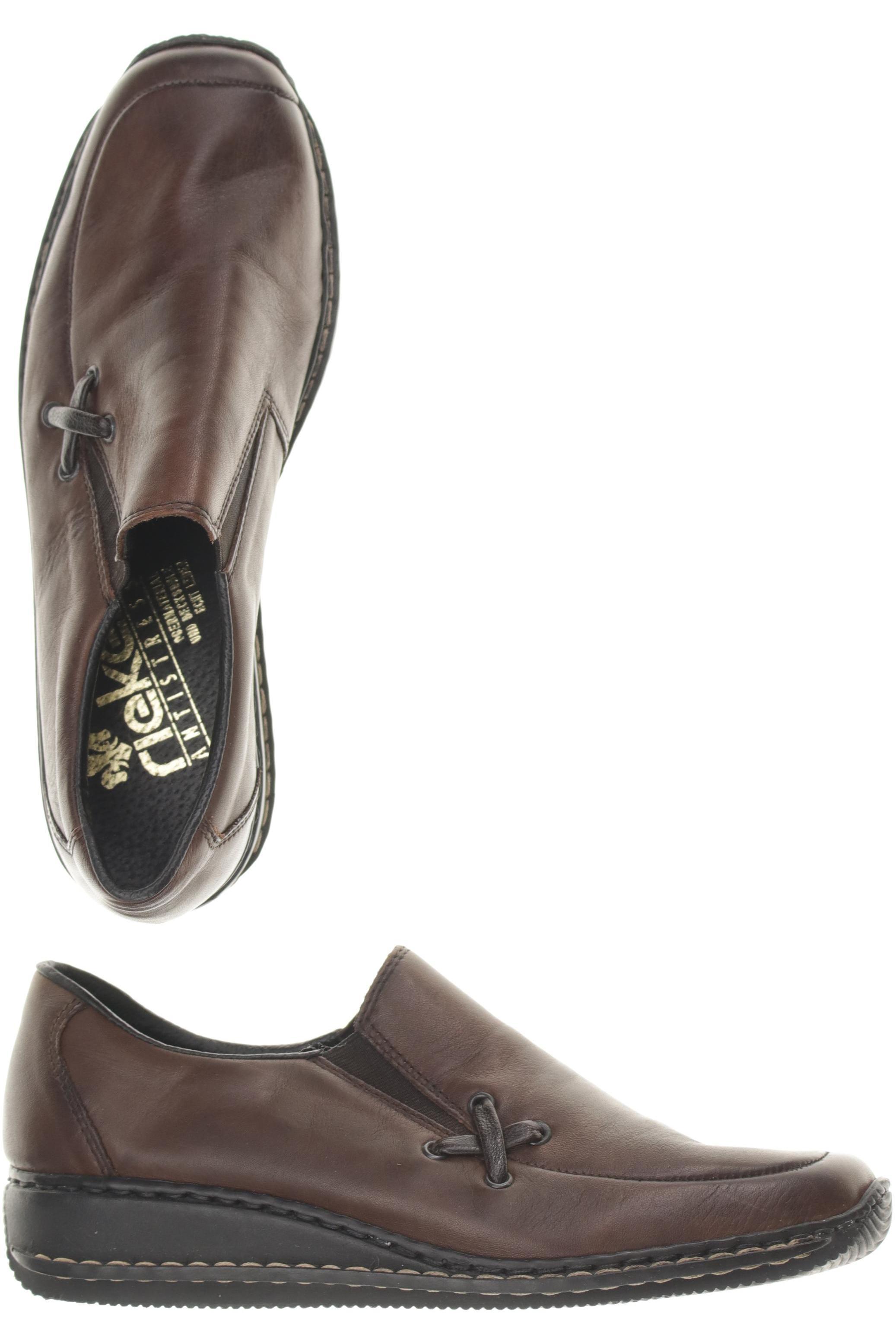

Rieker Damen Halbschuh, braun, Gr. 36