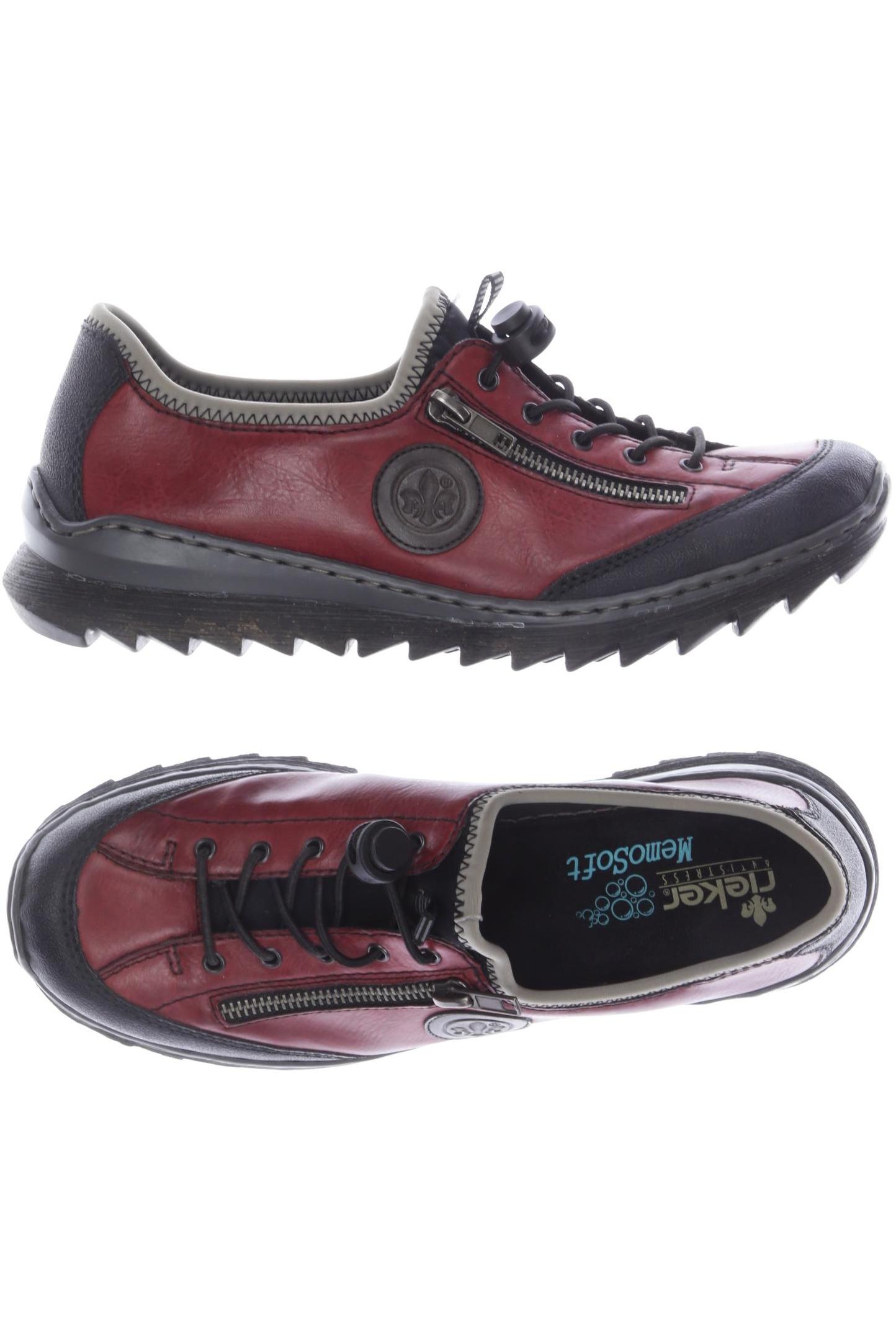 

Rieker Damen Halbschuh, bordeaux, Gr. 39