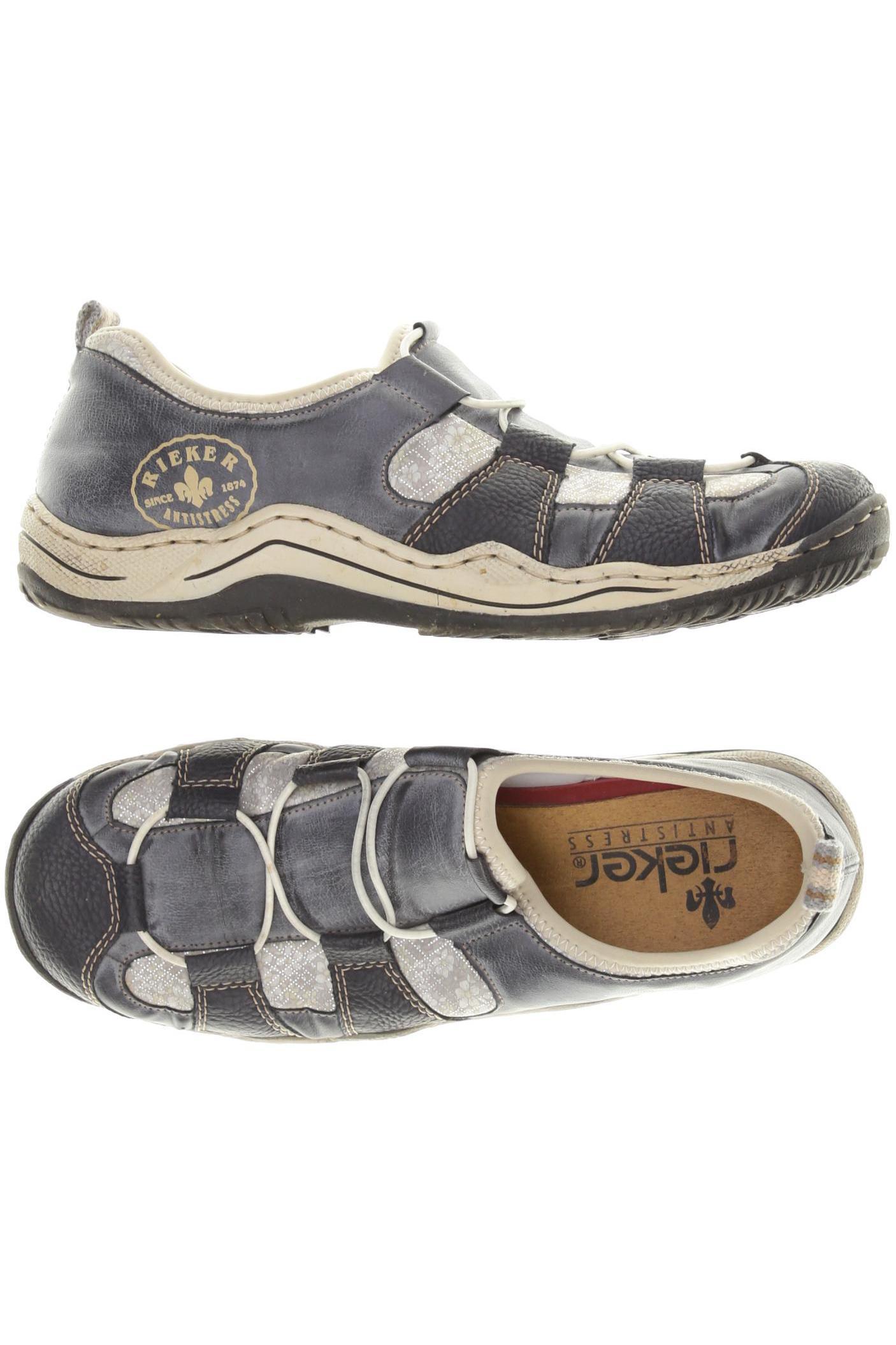 

Rieker Damen Halbschuh, blau, Gr. 41
