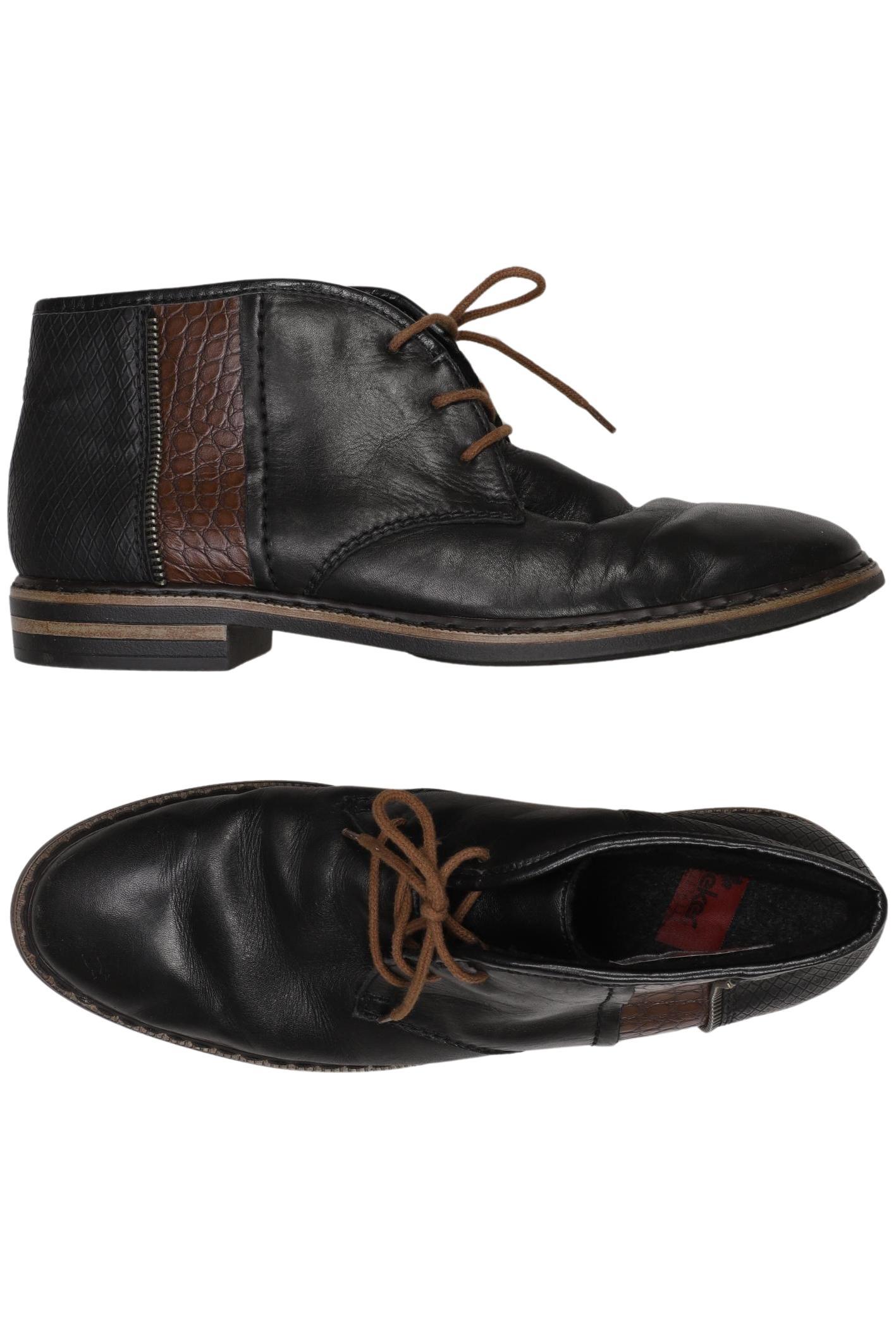 

Rieker Damen Halbschuh, schwarz, Gr. 40