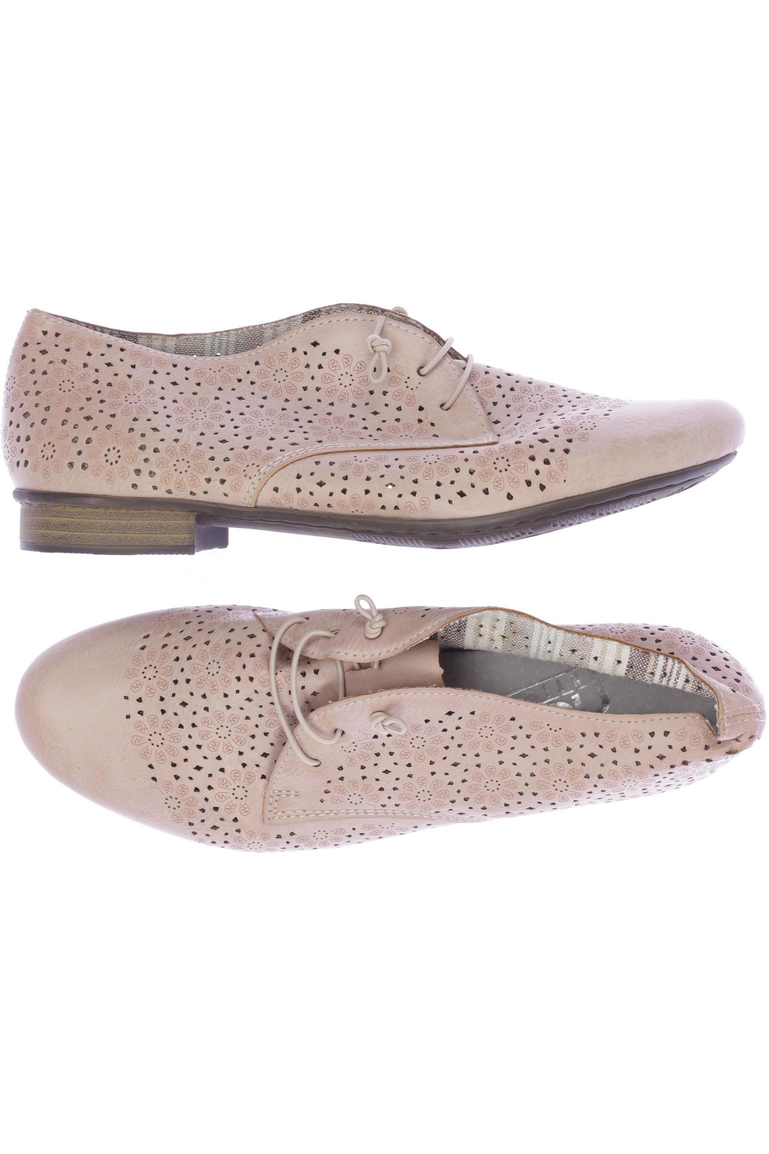 

Rieker Damen Halbschuh, beige, Gr. 37
