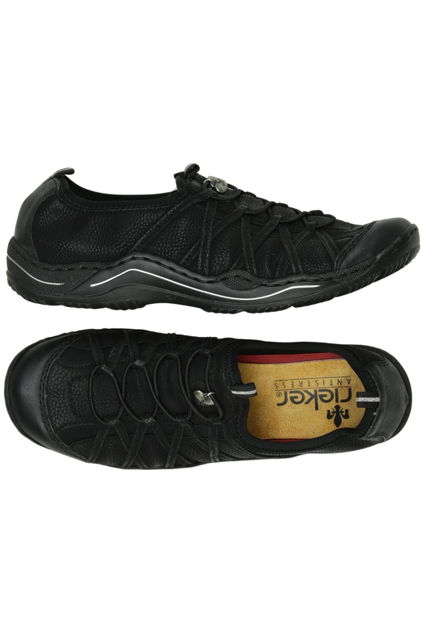 

Rieker Damen Halbschuh, schwarz, Gr. 43