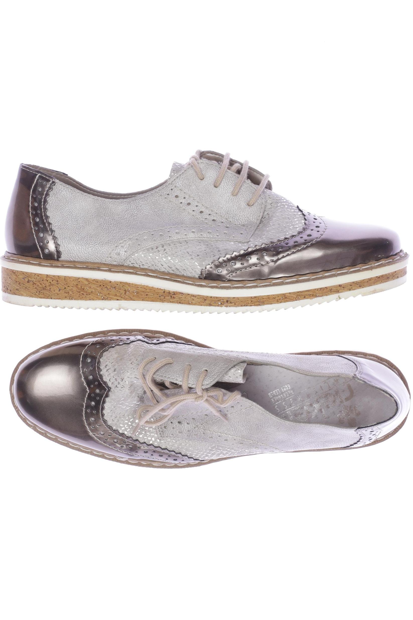 

Rieker Damen Halbschuh, grau, Gr. 39