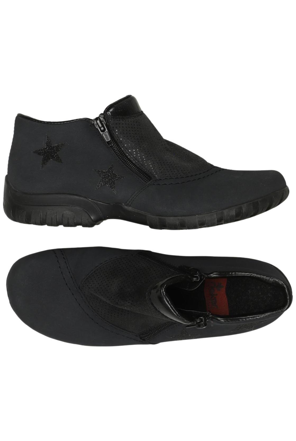 

Rieker Damen Halbschuh, schwarz, Gr. 38