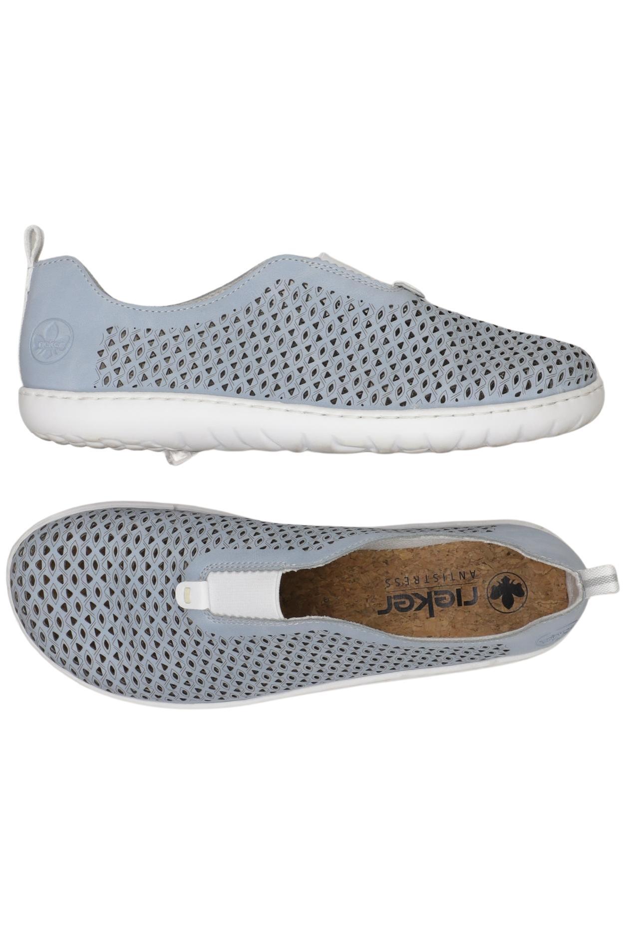 

Rieker Damen Halbschuh, hellblau, Gr. 39