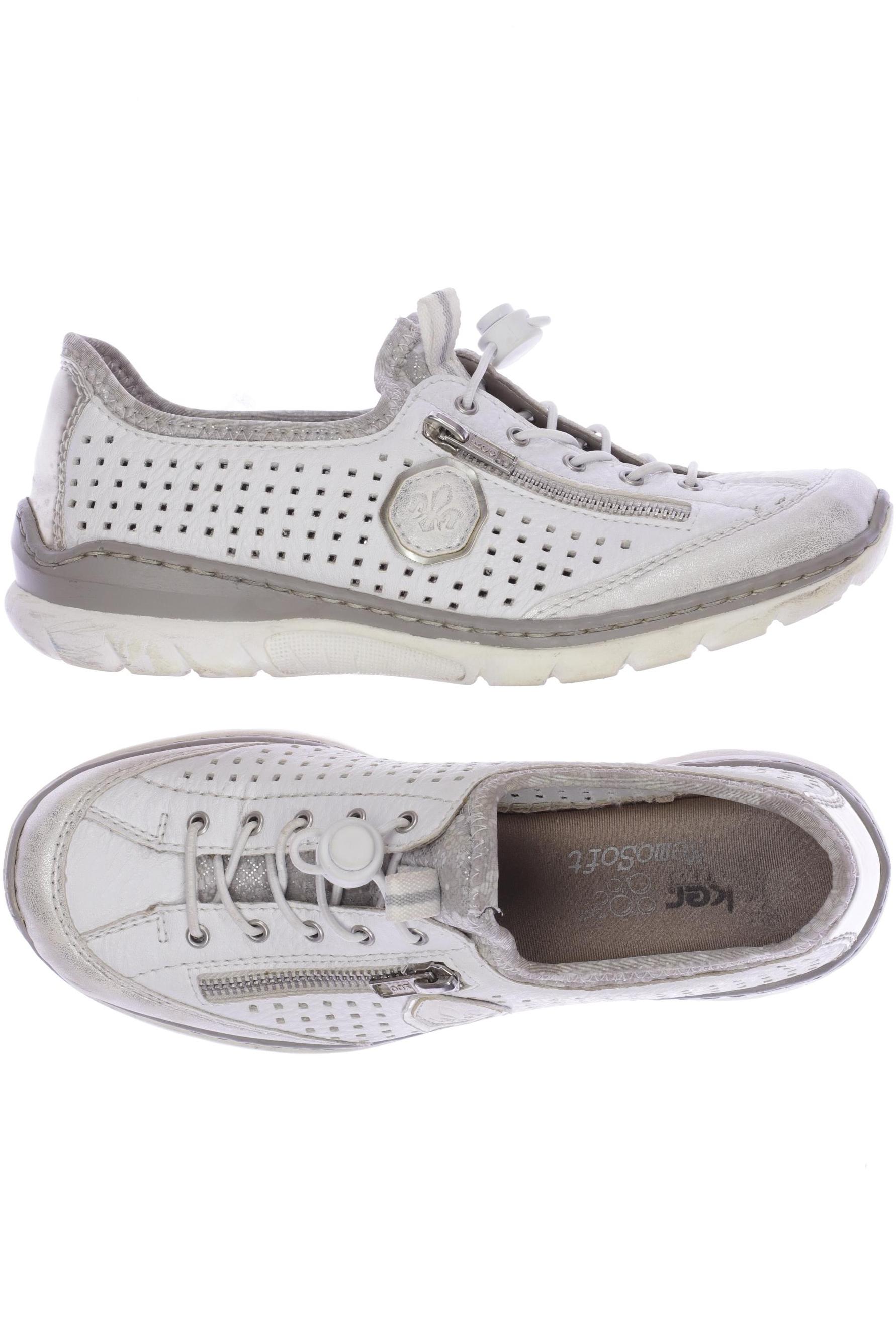 

Rieker Damen Halbschuh, weiß, Gr. 38