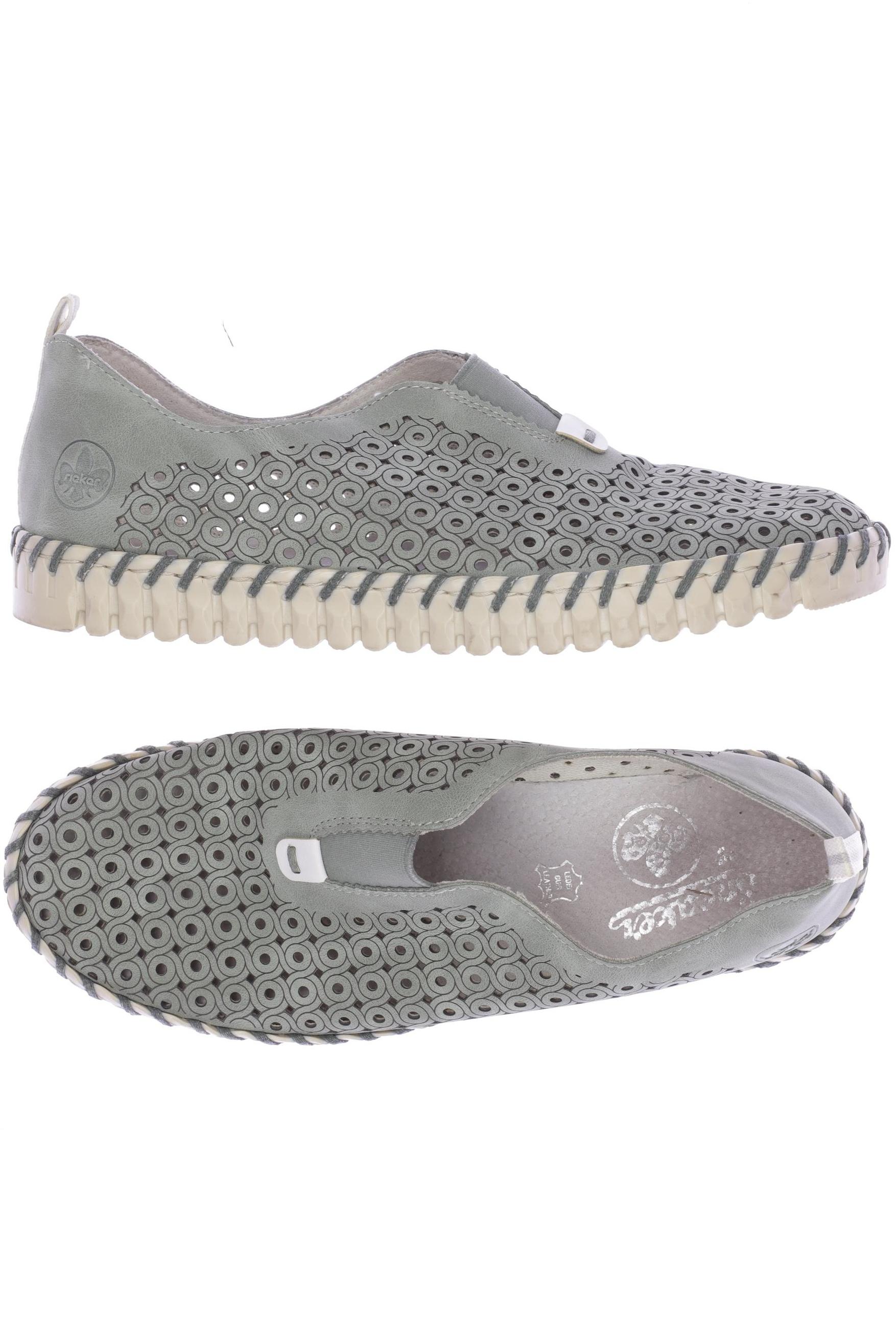 

Rieker Damen Halbschuh, hellgrün, Gr. 40