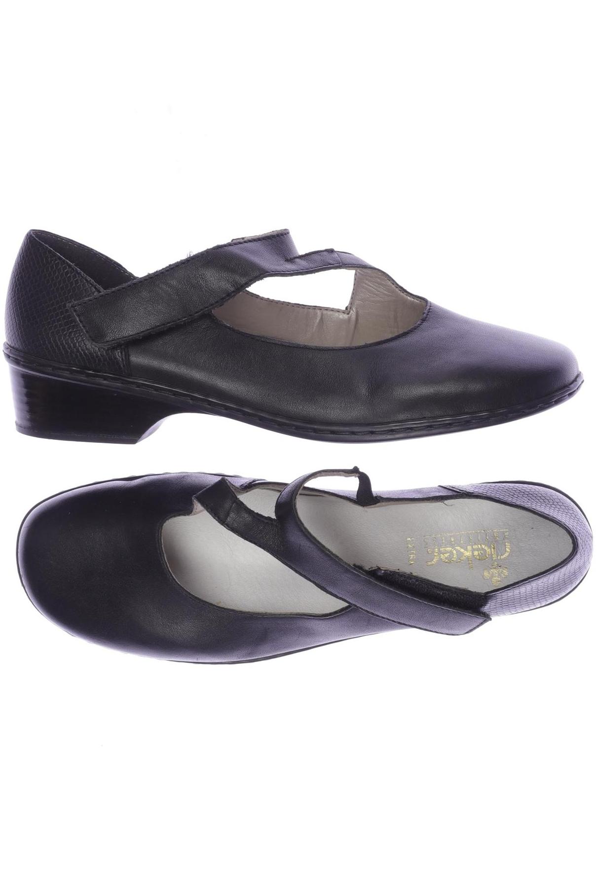

Rieker Damen Halbschuh, schwarz, Gr. 40