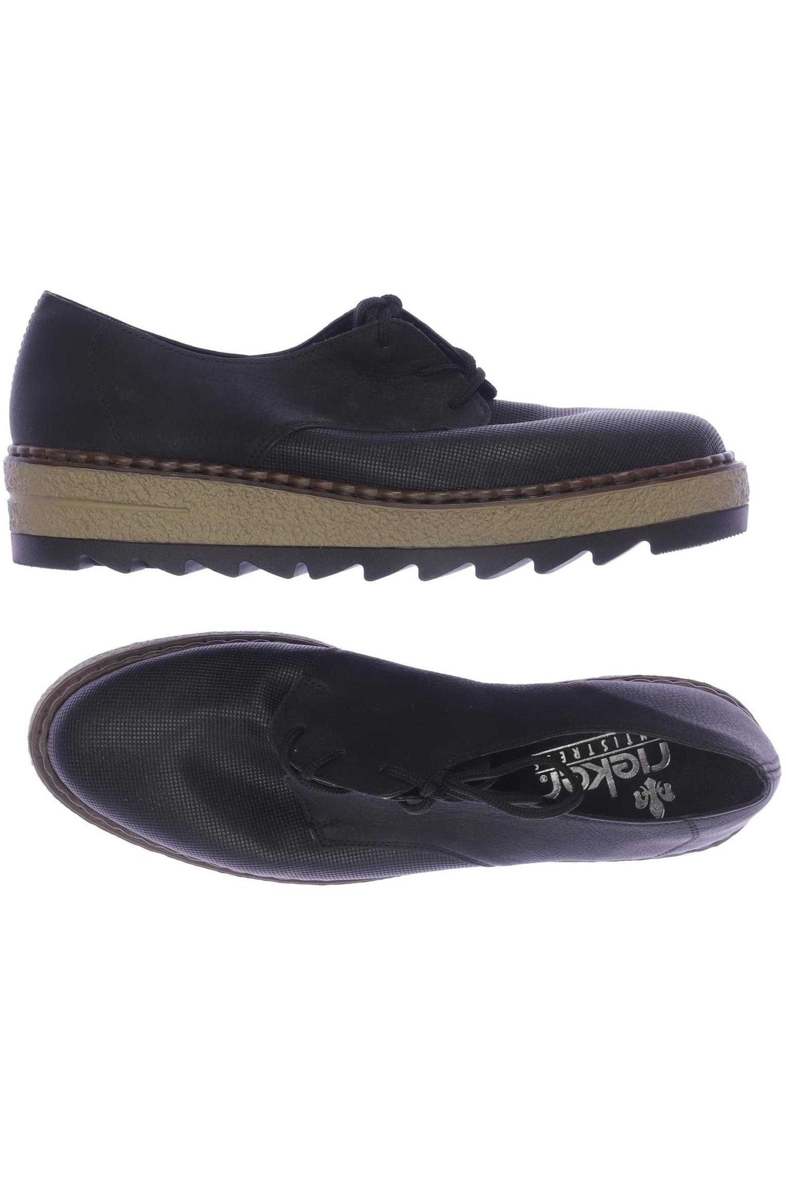 

Rieker Damen Halbschuh, schwarz, Gr. 42