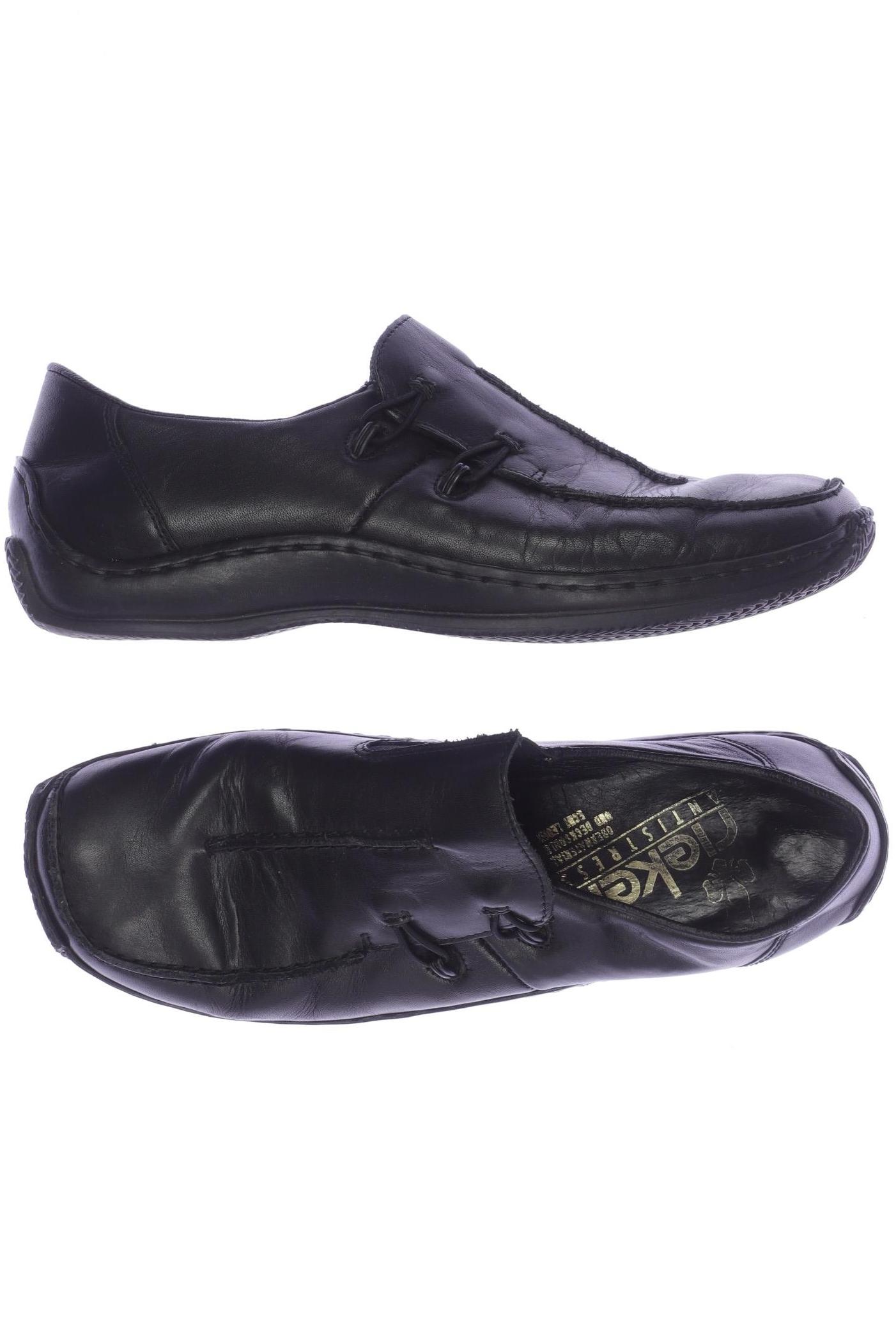

Rieker Damen Halbschuh, schwarz, Gr. 37