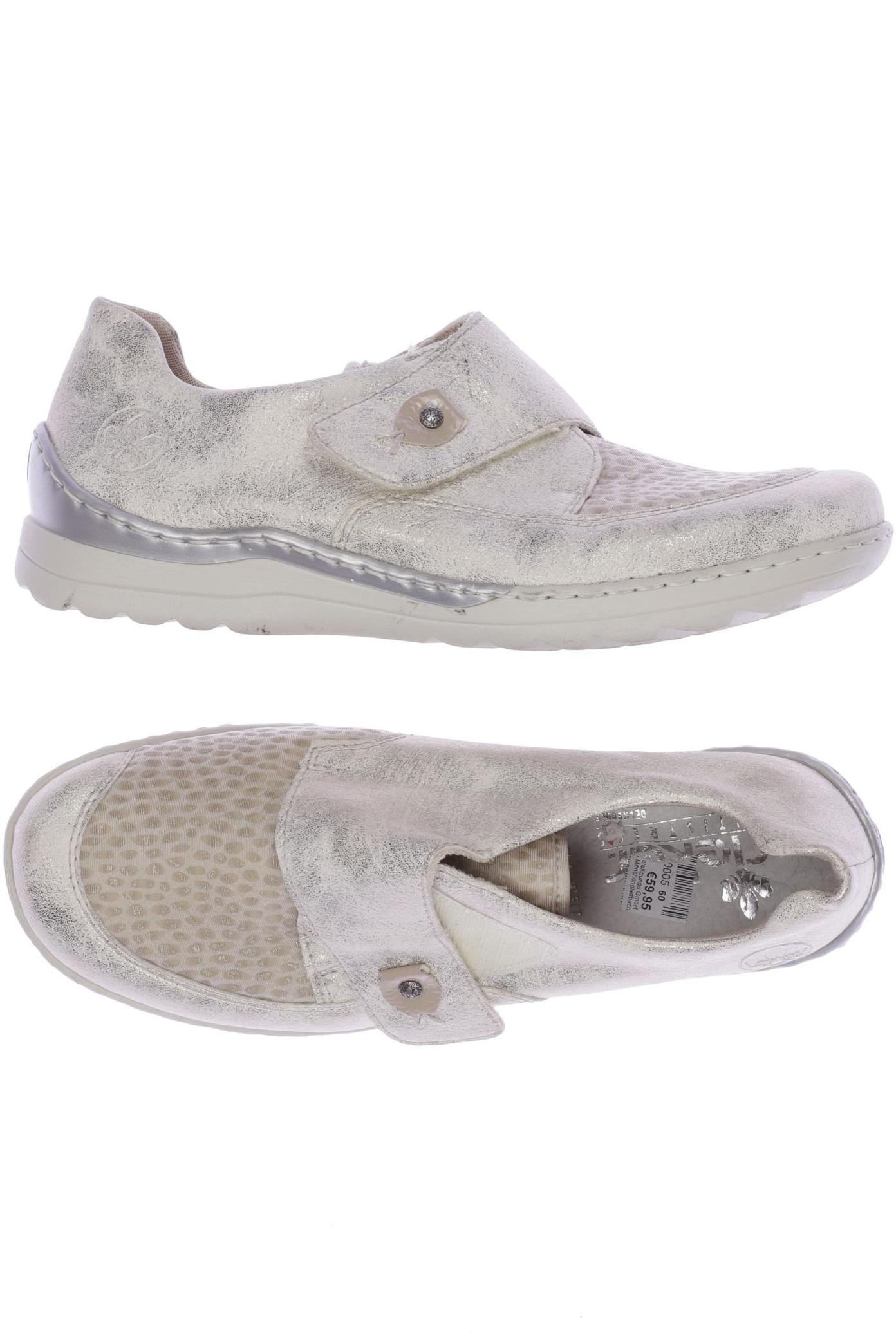 

Rieker Damen Halbschuh, beige, Gr. 39