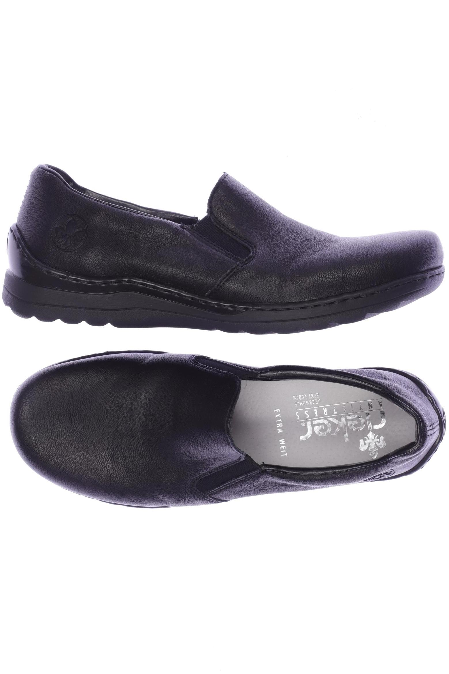 

Rieker Damen Halbschuh, schwarz, Gr. 38