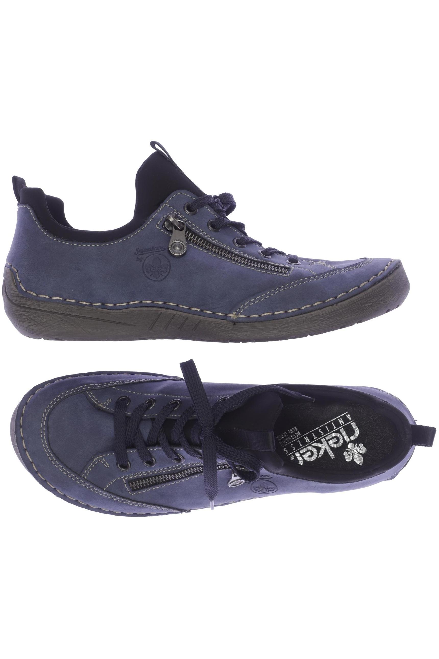 

Rieker Damen Halbschuh, marineblau, Gr. 40