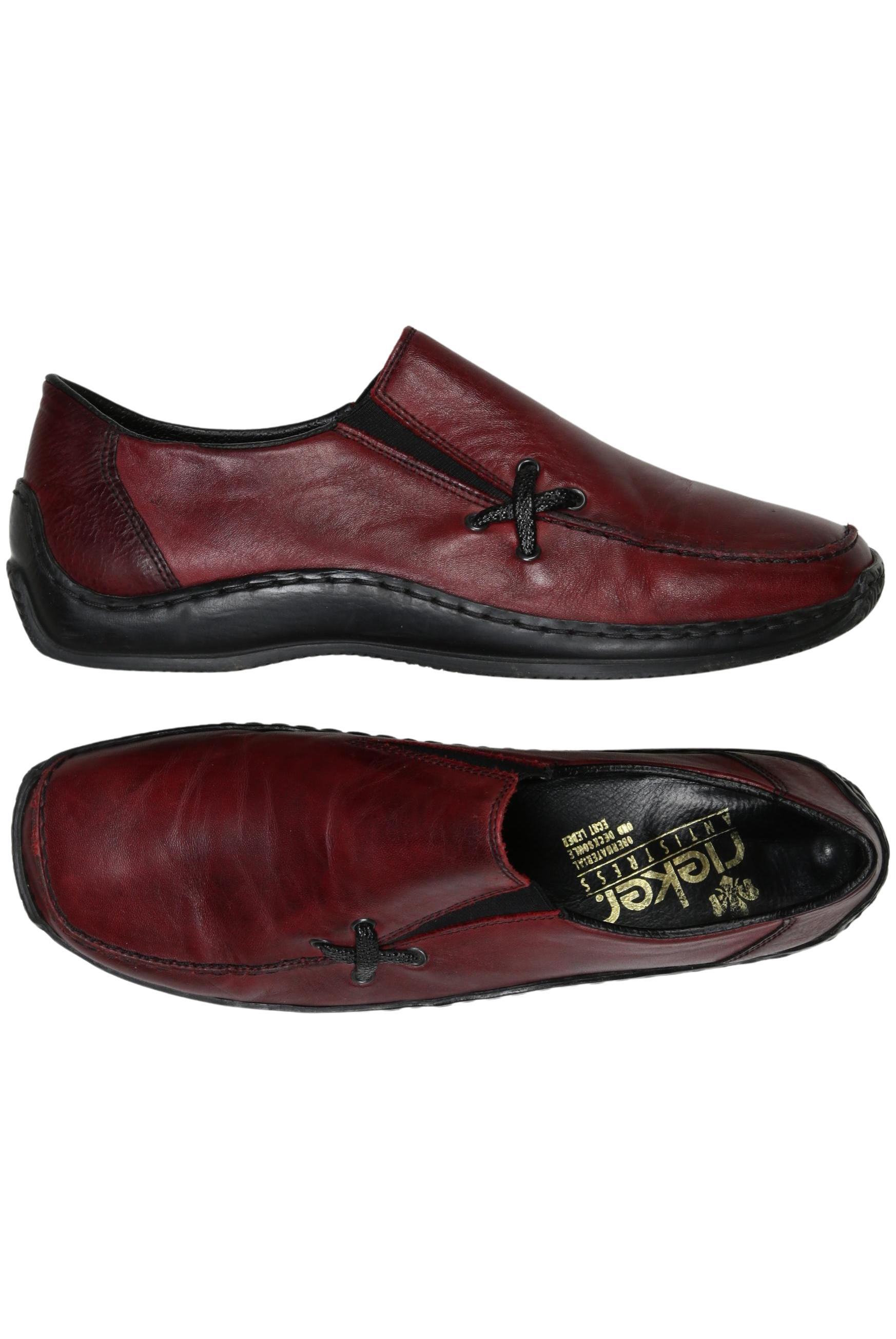 

Rieker Damen Halbschuh, rot, Gr. 38