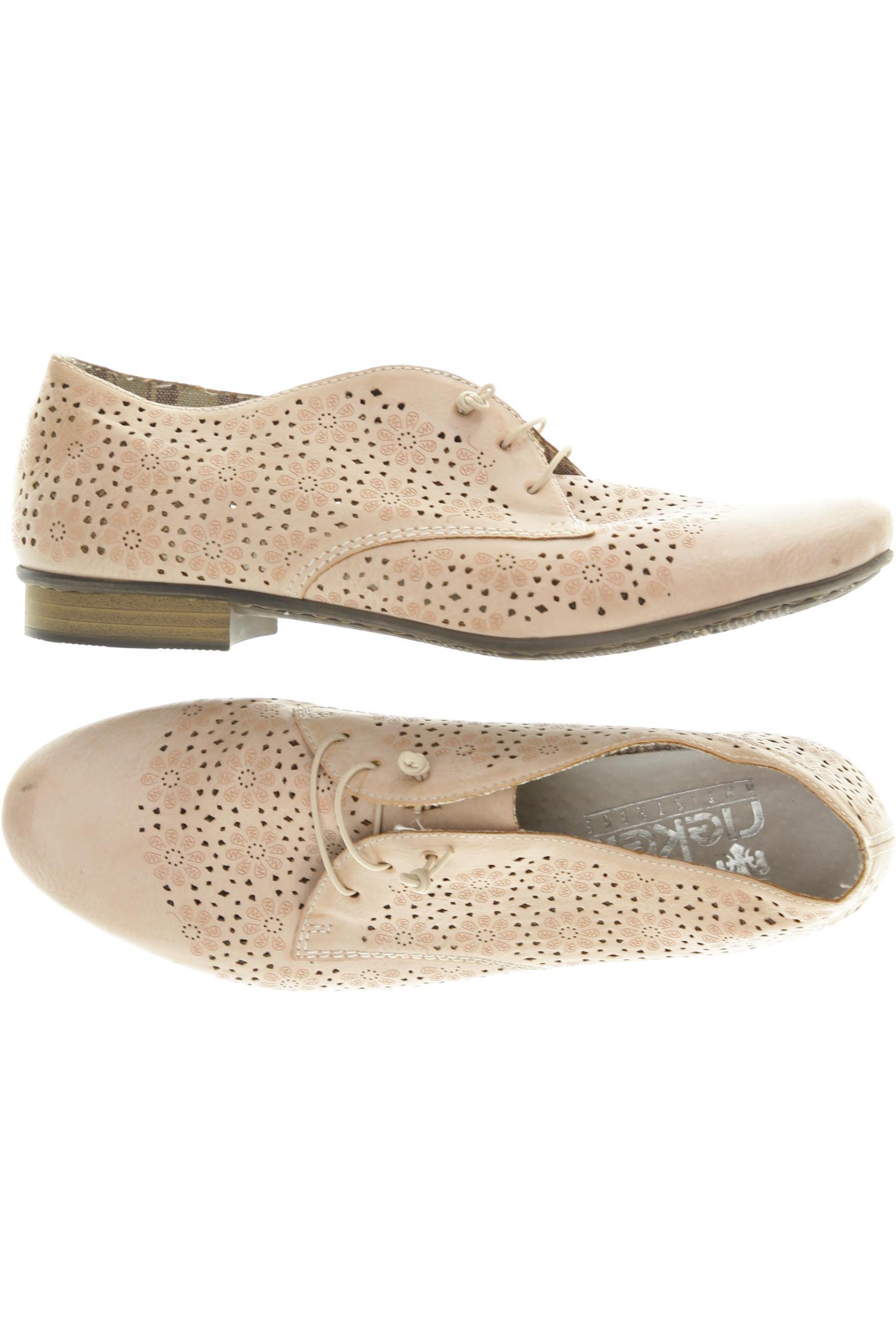 

Rieker Damen Halbschuh, beige, Gr. 40