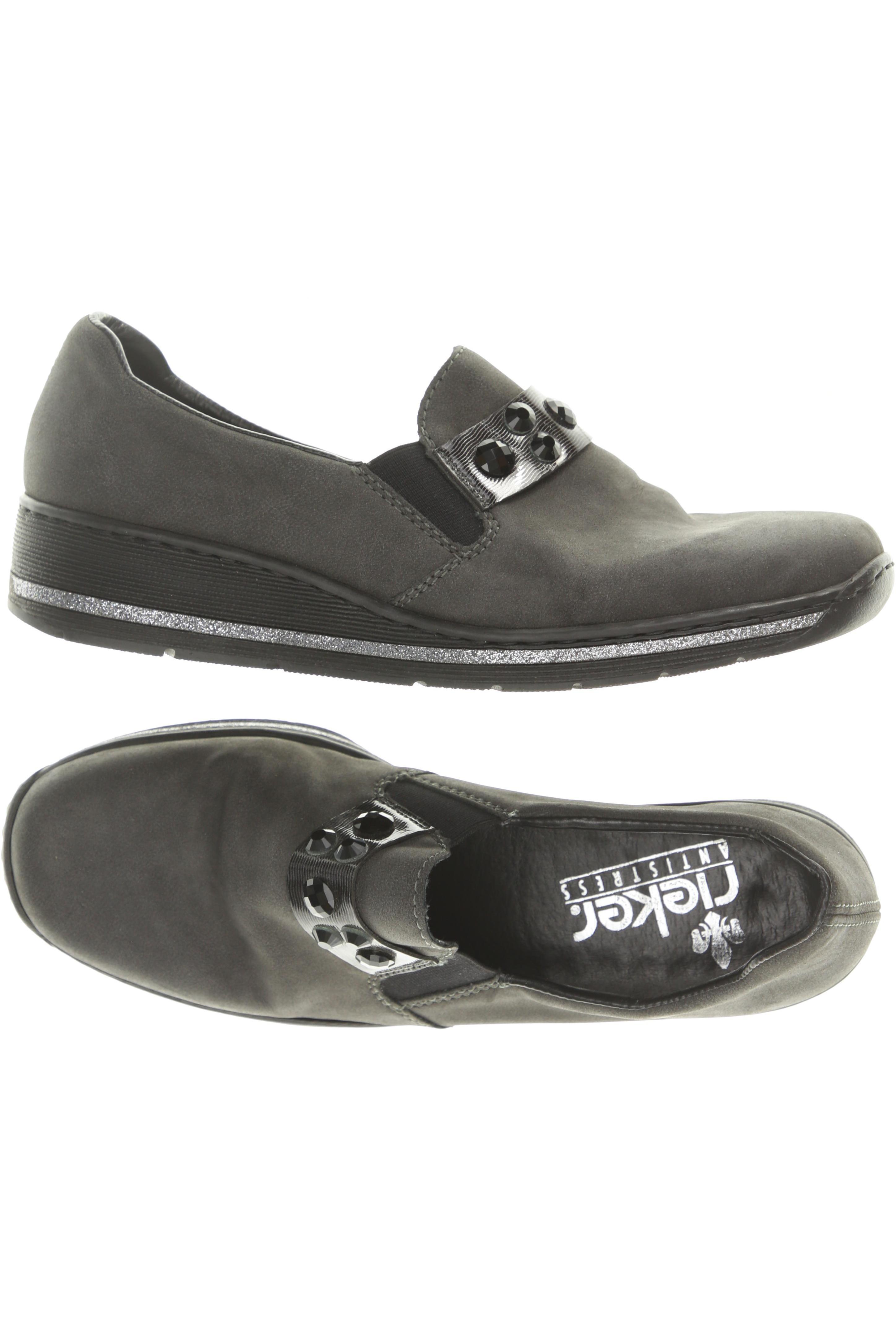 

Rieker Damen Halbschuh, grau, Gr. 40